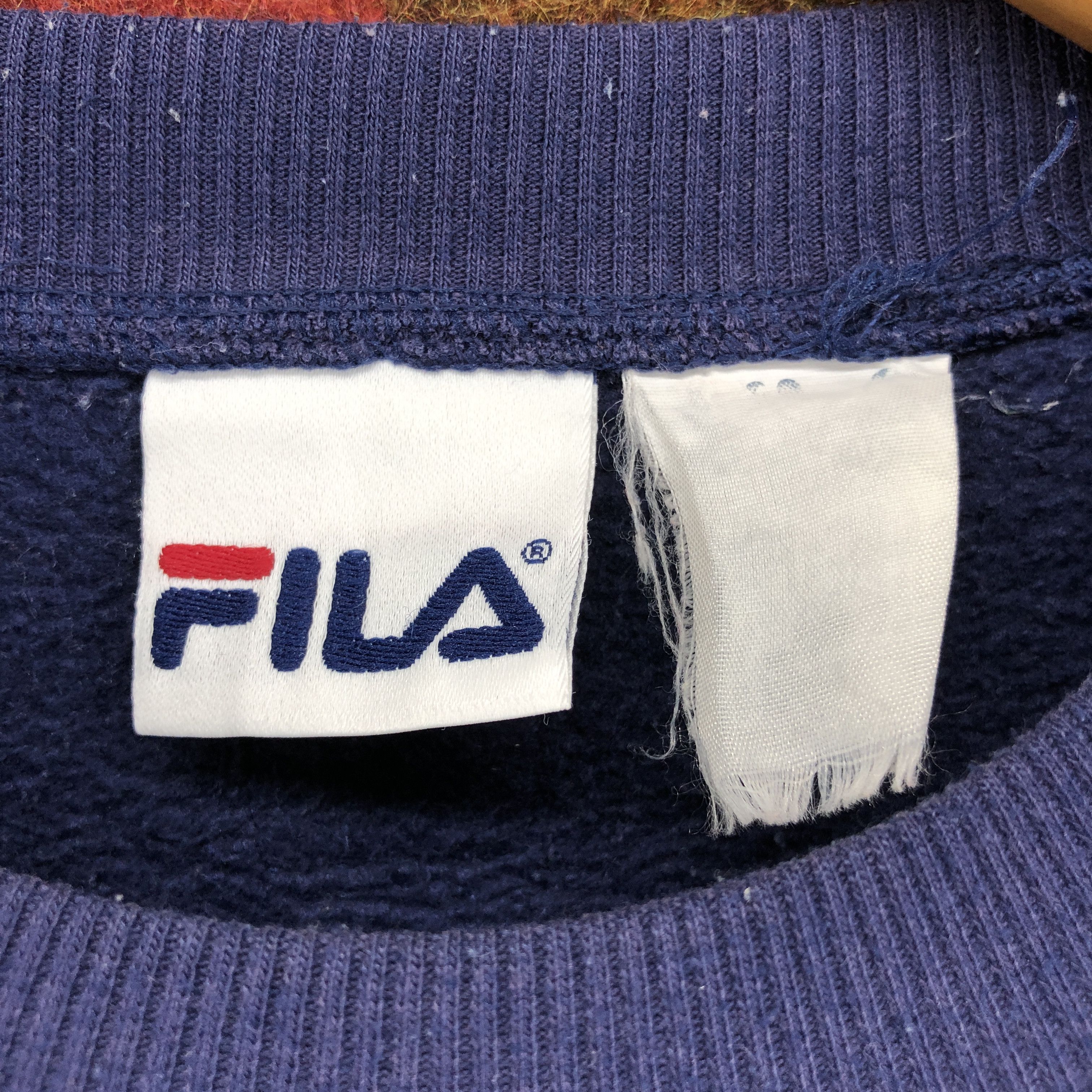 Fila FILA Big Logo Sweatshirt #0566/X Size US L / EU 52-54 / 3 - 5 Thumbnail
