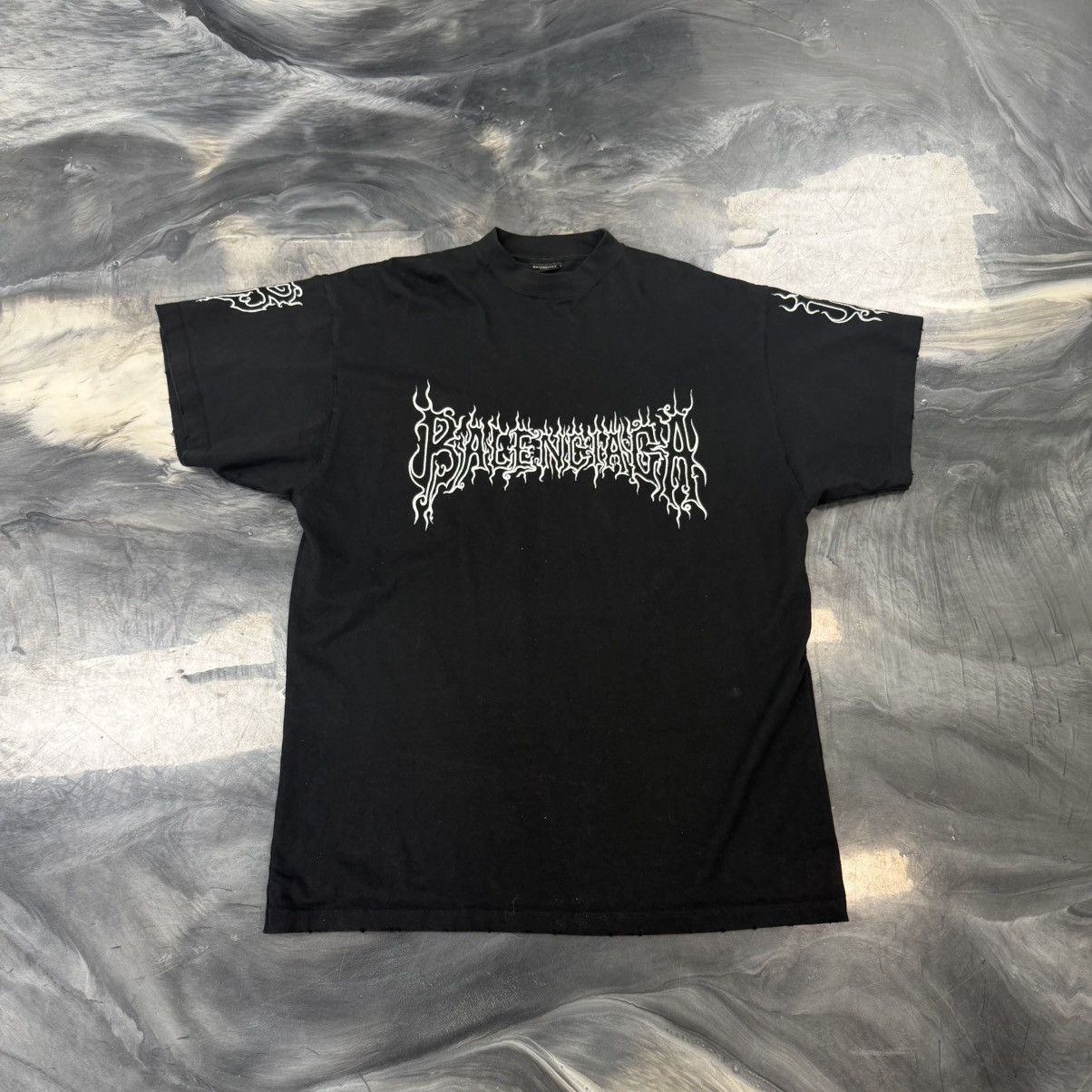 Balenciaga Balenciaga Dark Wave T-Shirt Size 1 | Grailed