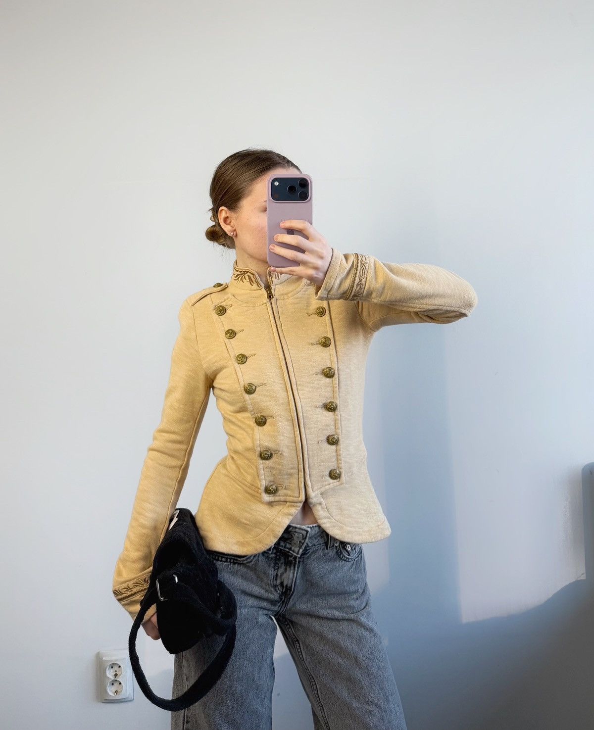 Denim & Supply Ralph Lauren Denim & Supply Ralph Lauren Military Jacket beige Sherpa xs Size XS / US 0-2 / IT 36-38 - 2 Thumbnail