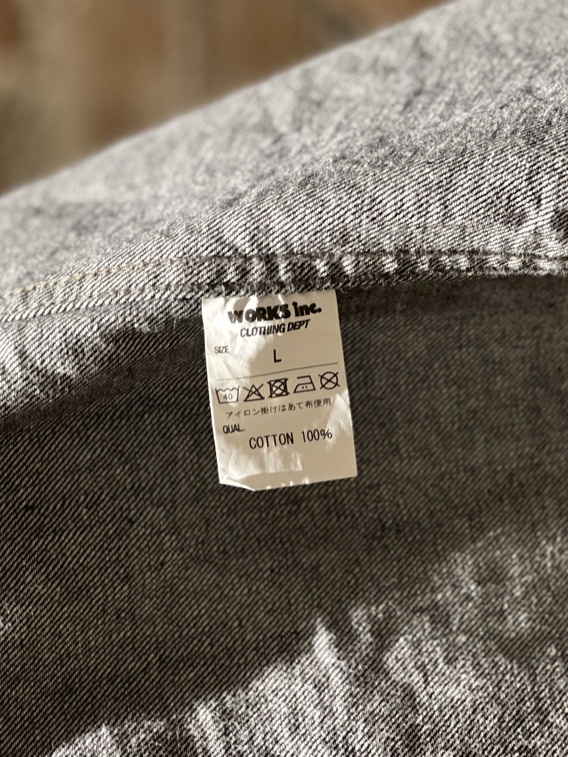Iron Heart Iron Heart IHSH-326 12oz Selvedge Denim Work Shirt – Black Size US L / EU 52-54 / 3 - 10 Thumbnail