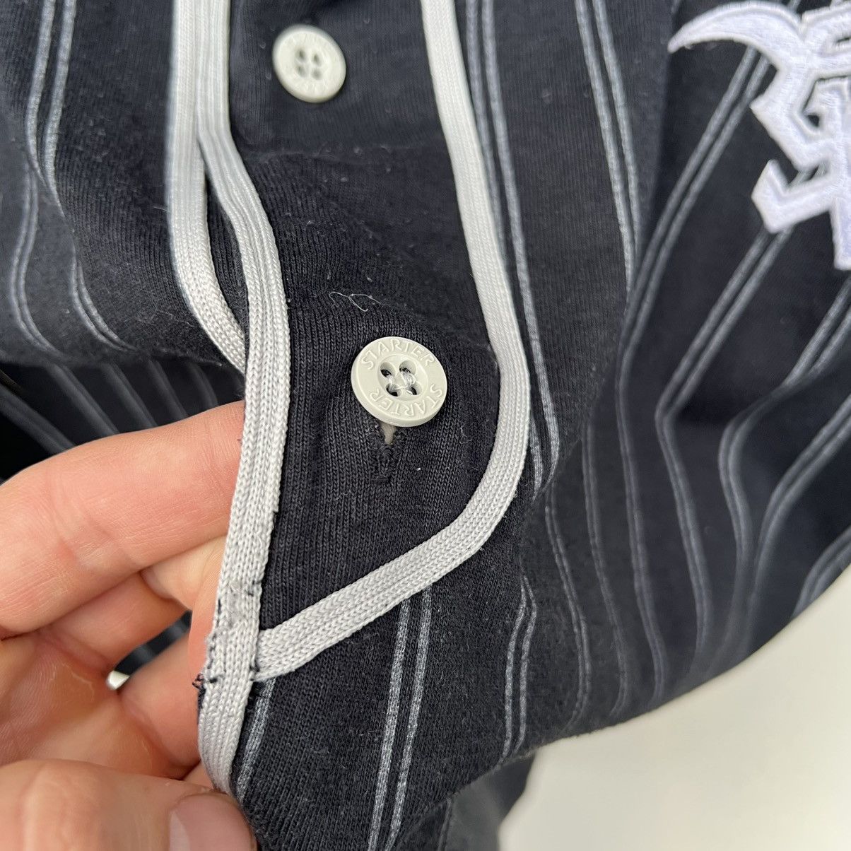 Starter Vintage Chicago White Sox Baseball Pinstripe Starter Jersey Size US M / EU 48-50 / 2 - 6 Thumbnail