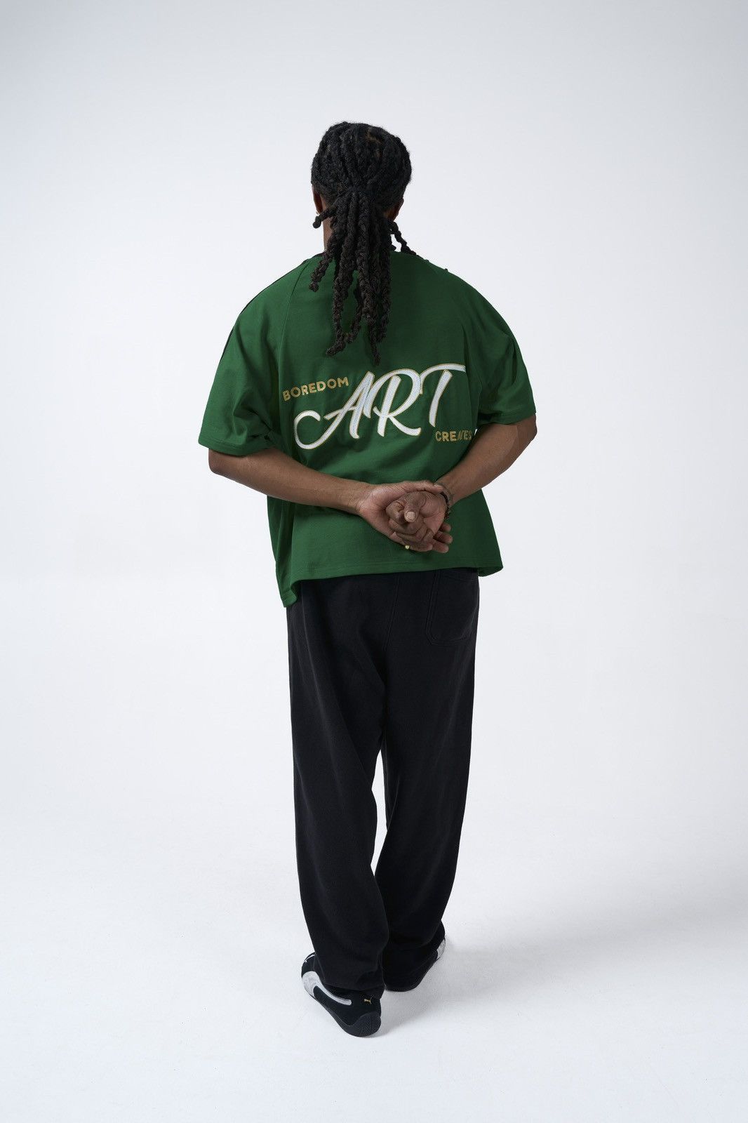 Other Freddo Green Ralgan stripe tee Size US L / EU 52-54 / 3 - 4 Thumbnail