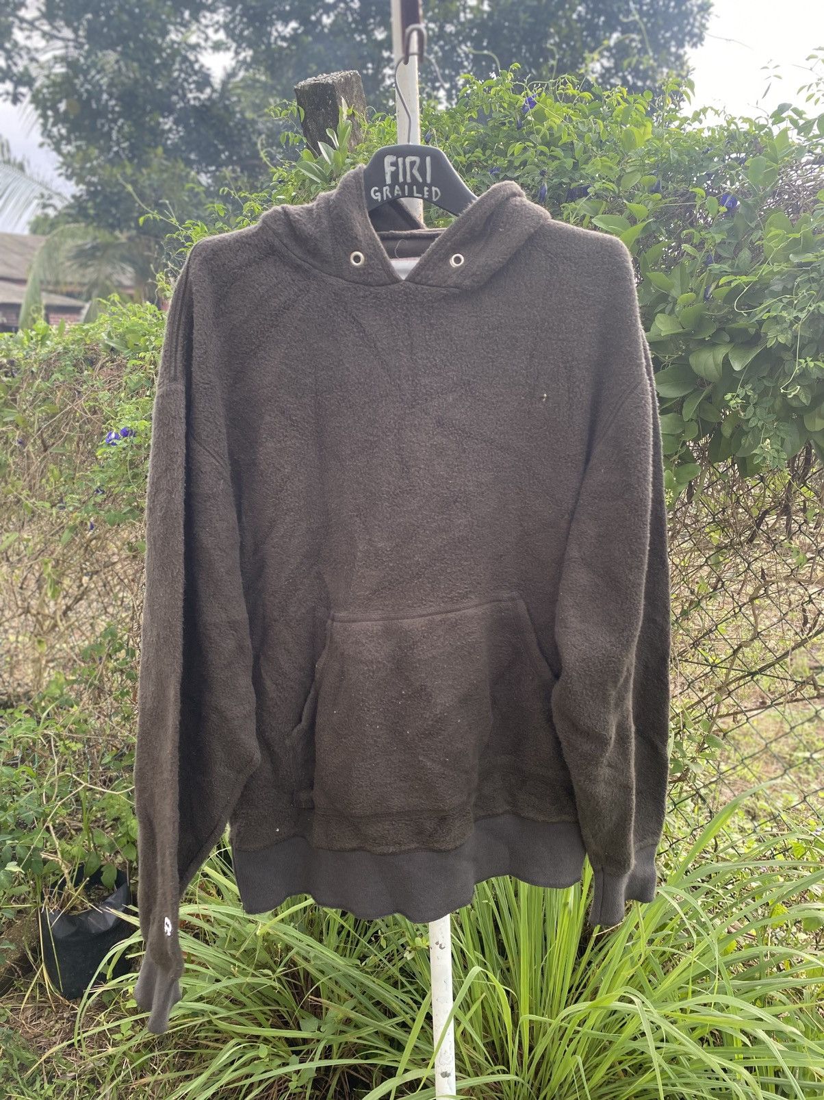 Japanese Brand Rare‼️Public Voice Hoodie upside down cloth Made in Japan Size US XL / EU 56 / 4 - 1 Thumbnail