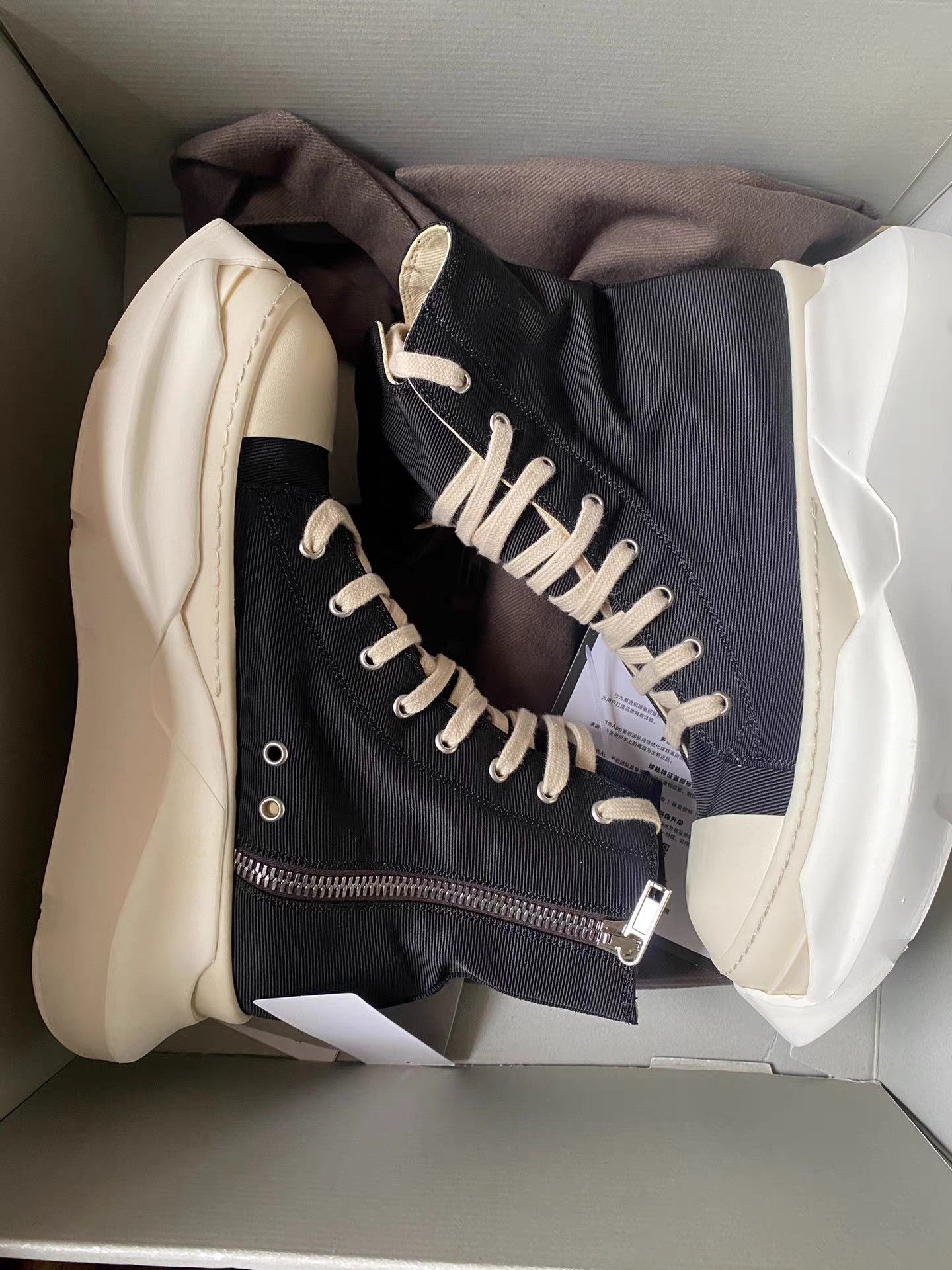Rick Owens Rick Owens Tractor Sole High Top Jumbo Size US 8 / EU 41 - 5 Thumbnail