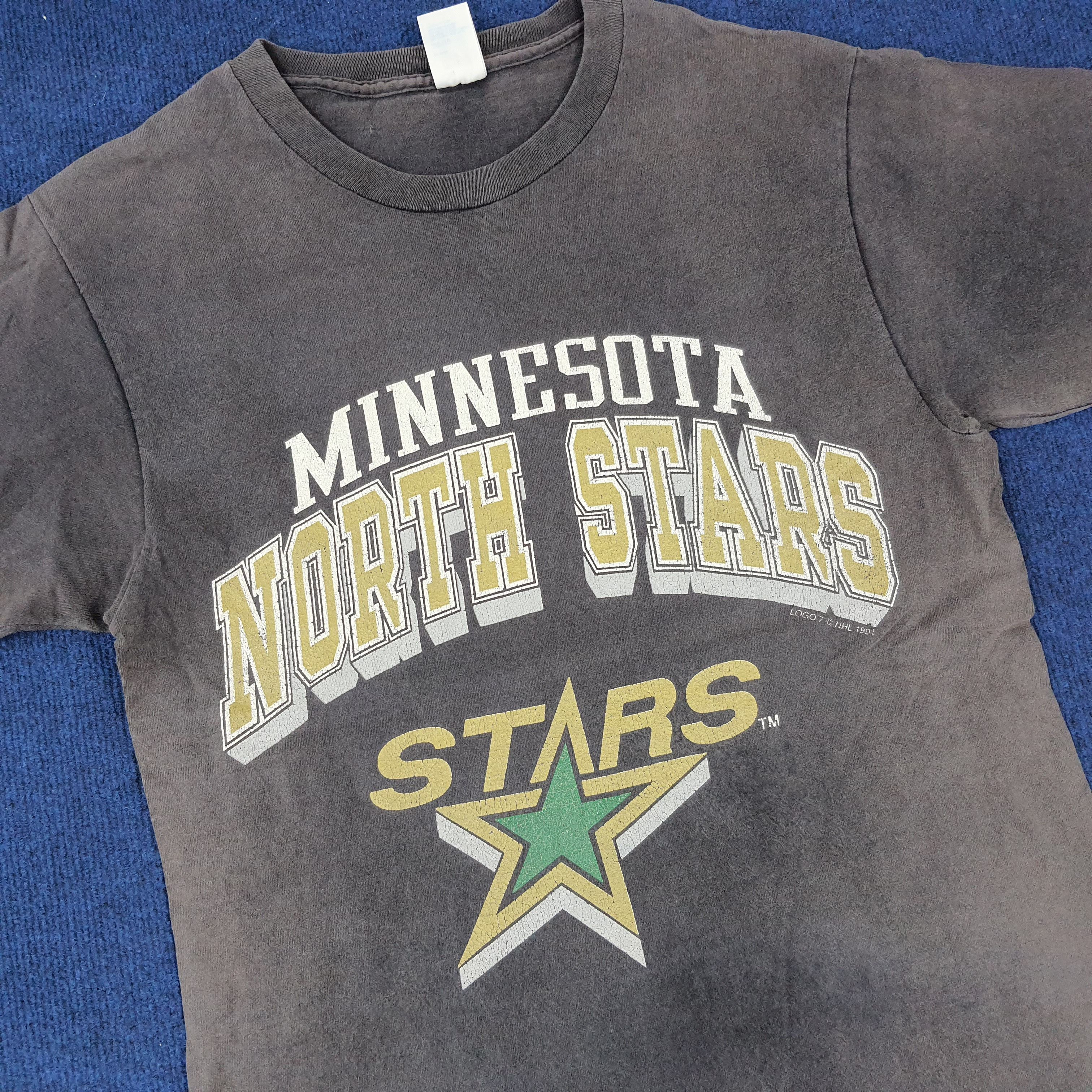 NHL × Vintage Vintage Minnesota North Stars NHL Sports T-shirt Size US M / EU 48-50 / 2 - 2 Thumbnail