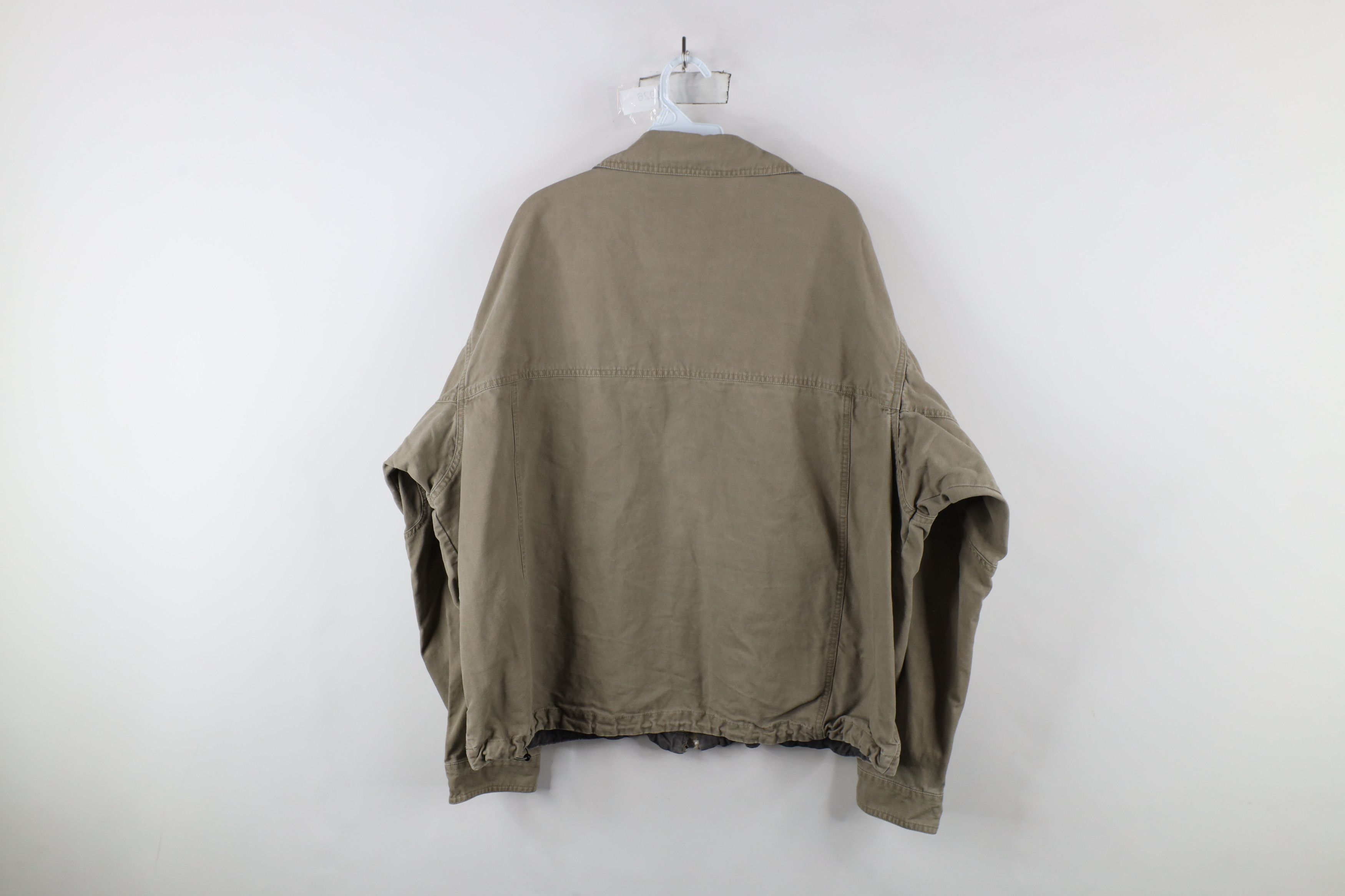 Columbia × Vintage Vintage Columbia Full Zip Canvas Bomber Jacket Beige Size US XL / EU 56 / 4 - 13 Thumbnail