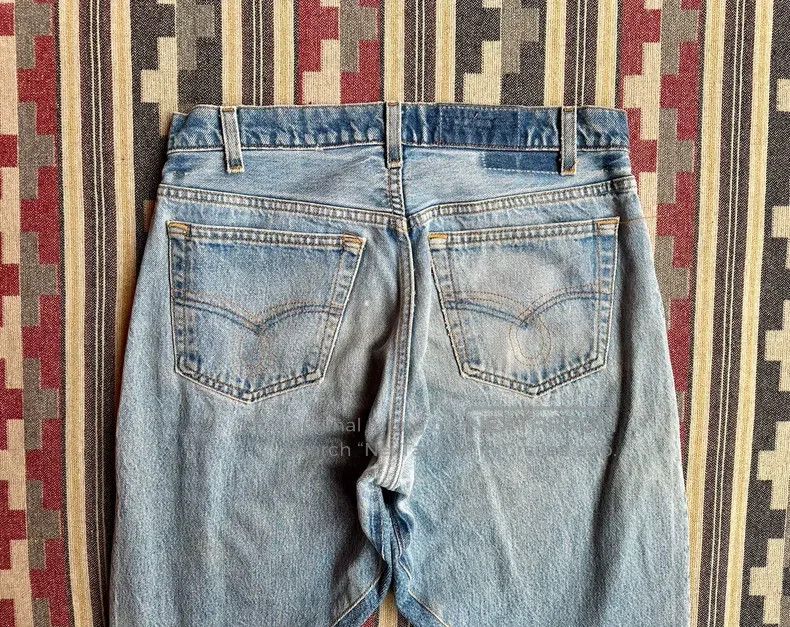 Needles size M Patchwork 3D Cut Machete Jeans