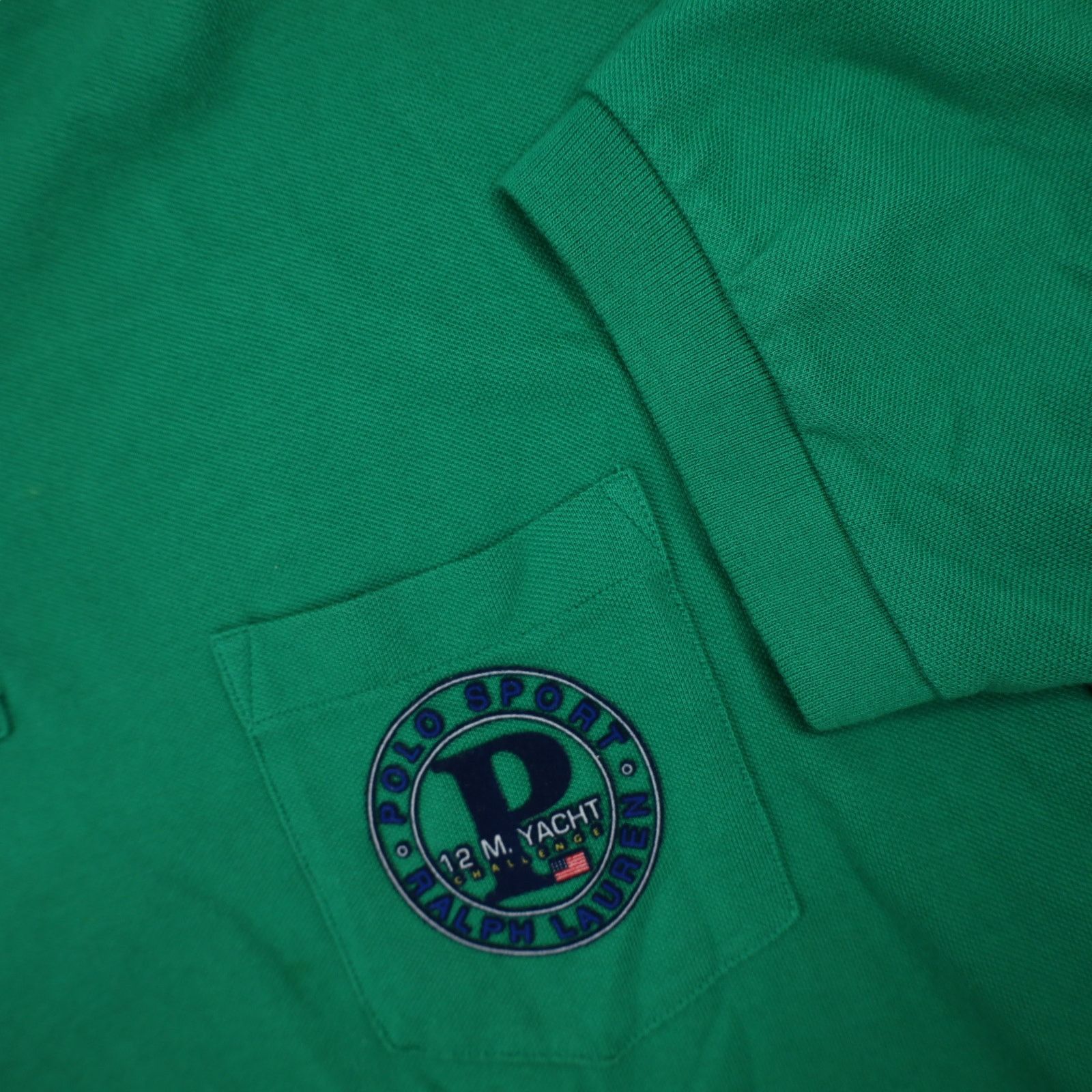Polo Ralph Lauren × Vintage Vintage Polo Sport Ralph Laruen 12M Yacht Challenge Shirt Size US XL / EU 56 / 4 - 5 Thumbnail