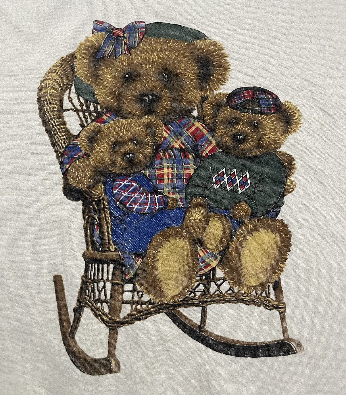 Vintage 90s Vintage Teddy Bear Jumper Size US L / EU 52-54 / 3 - 9 Thumbnail