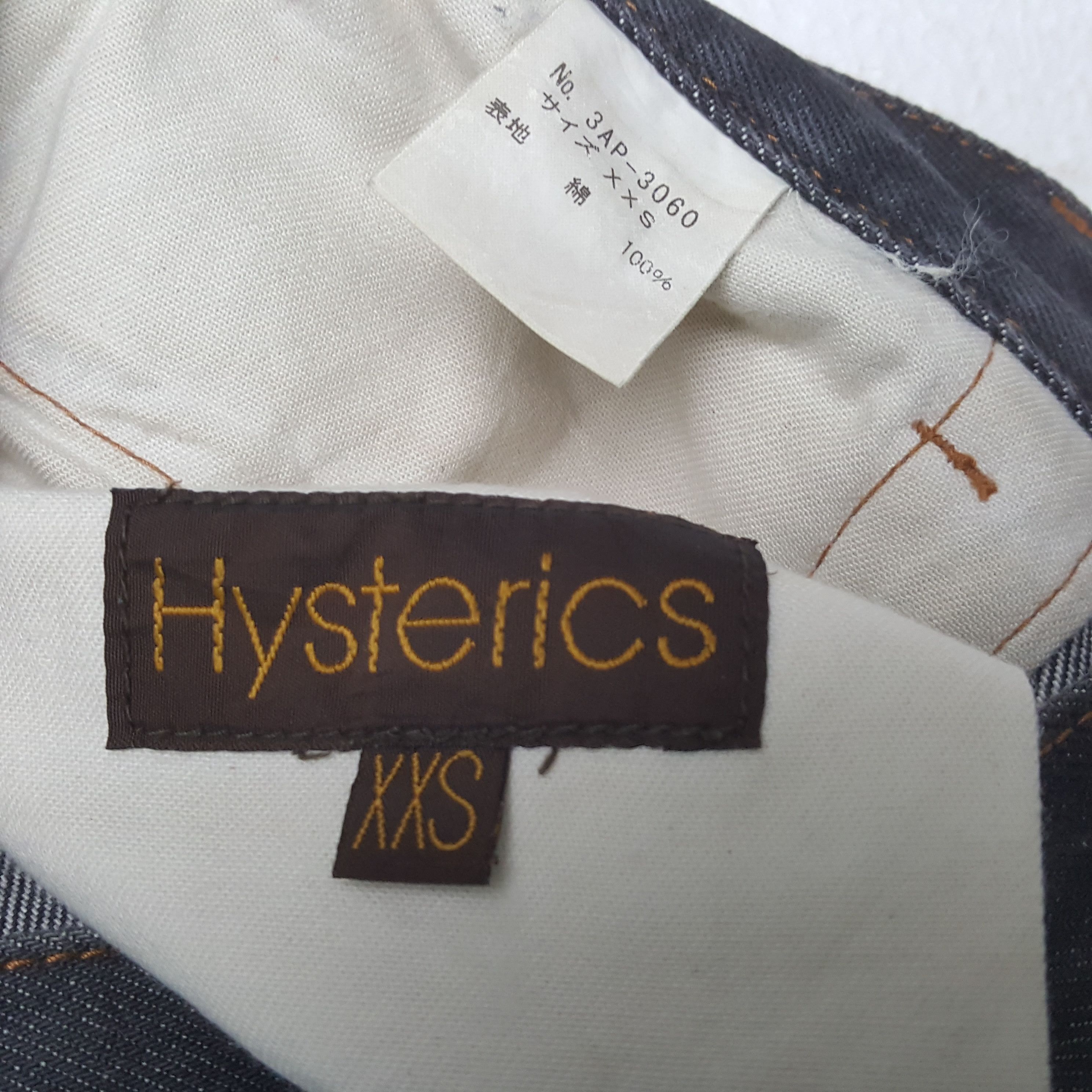 Hysteric Glamour × Japanese Brand × Vintage Vintage HYSTERIC GLAMOUR Japanese Fashion Brand Jeans Size 26" / US 2 / IT 38 - 14 Thumbnail