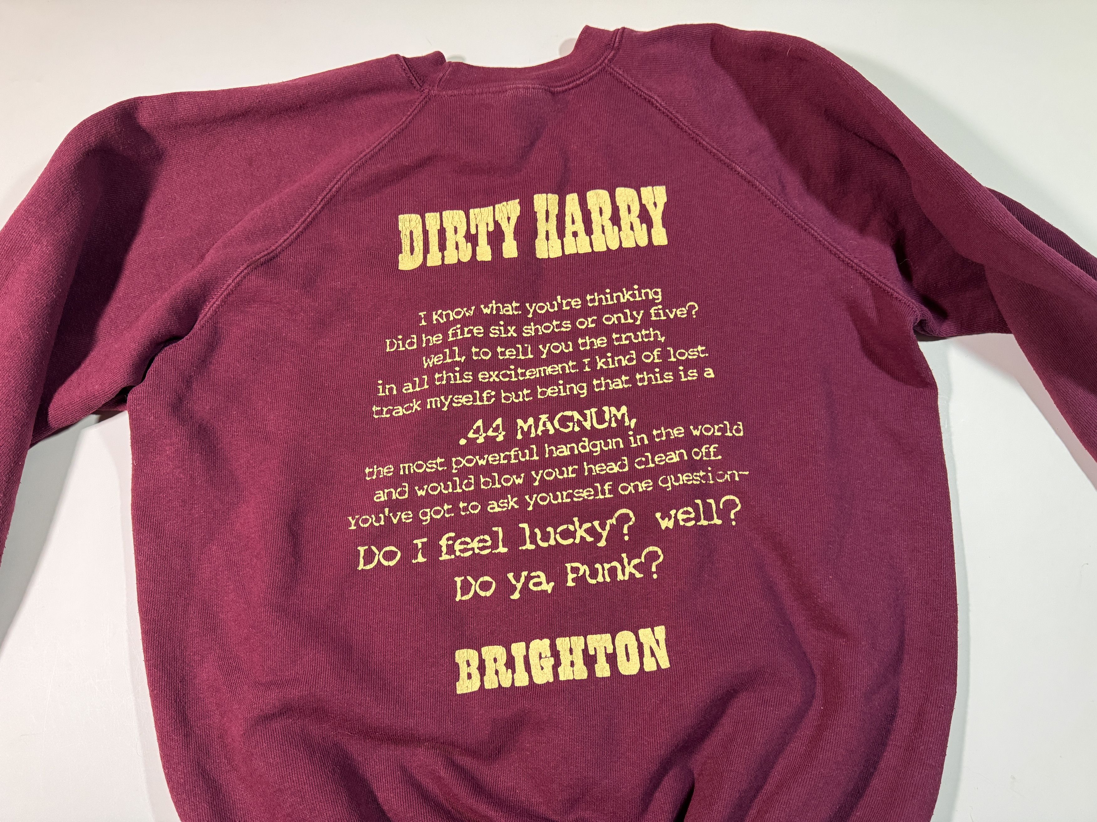 Vintage Vintage Clint Eastwood Dirty Harry Brighton Sweatshirt Size US S / EU 44-46 / 1 - 4 Thumbnail