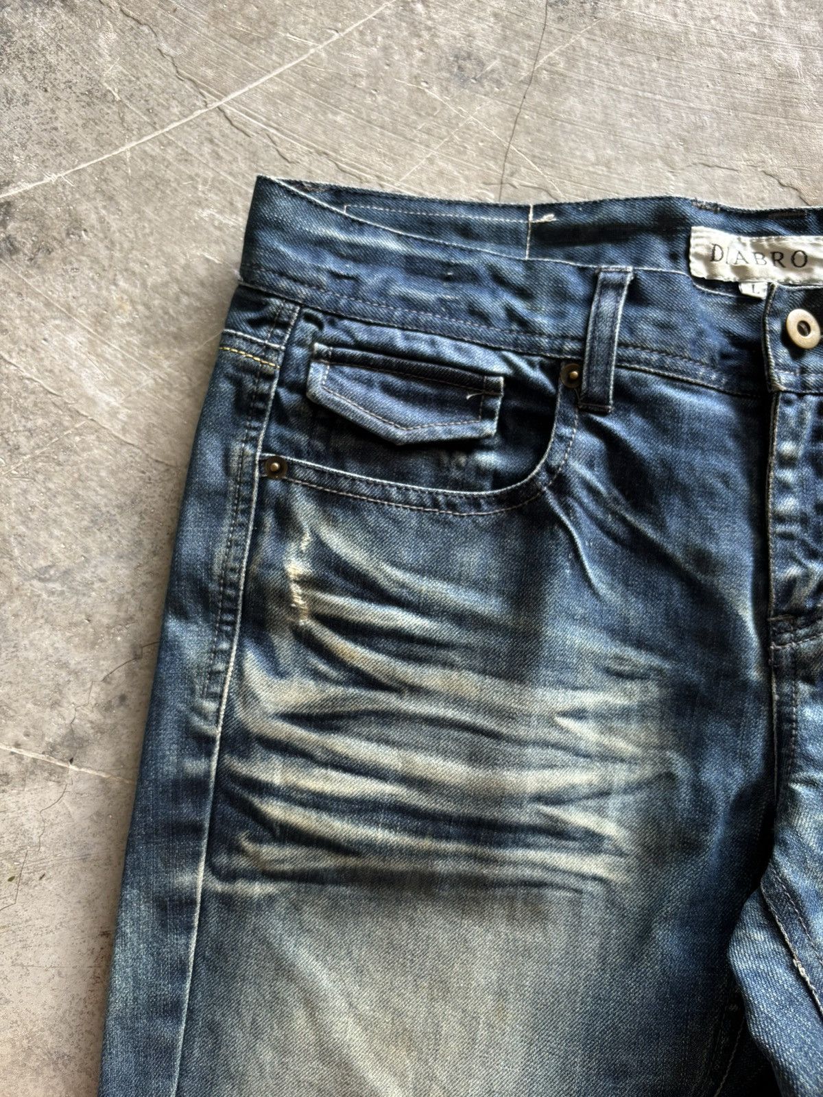Hysteric Glamour DIABRO flare rusty mudmax mudwash whiskered japanese grunge Size US 32 / EU 48 - 8 Thumbnail