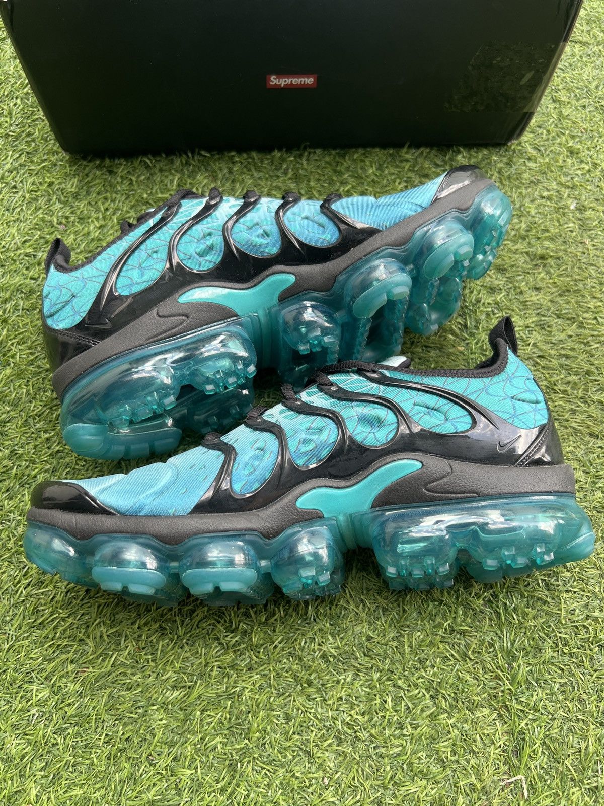 Nike 💦Nike Air VaporMax Plus Spirit Teal Men's - 924453-301 Size US 8.5 / EU 41-42 - 4 Thumbnail