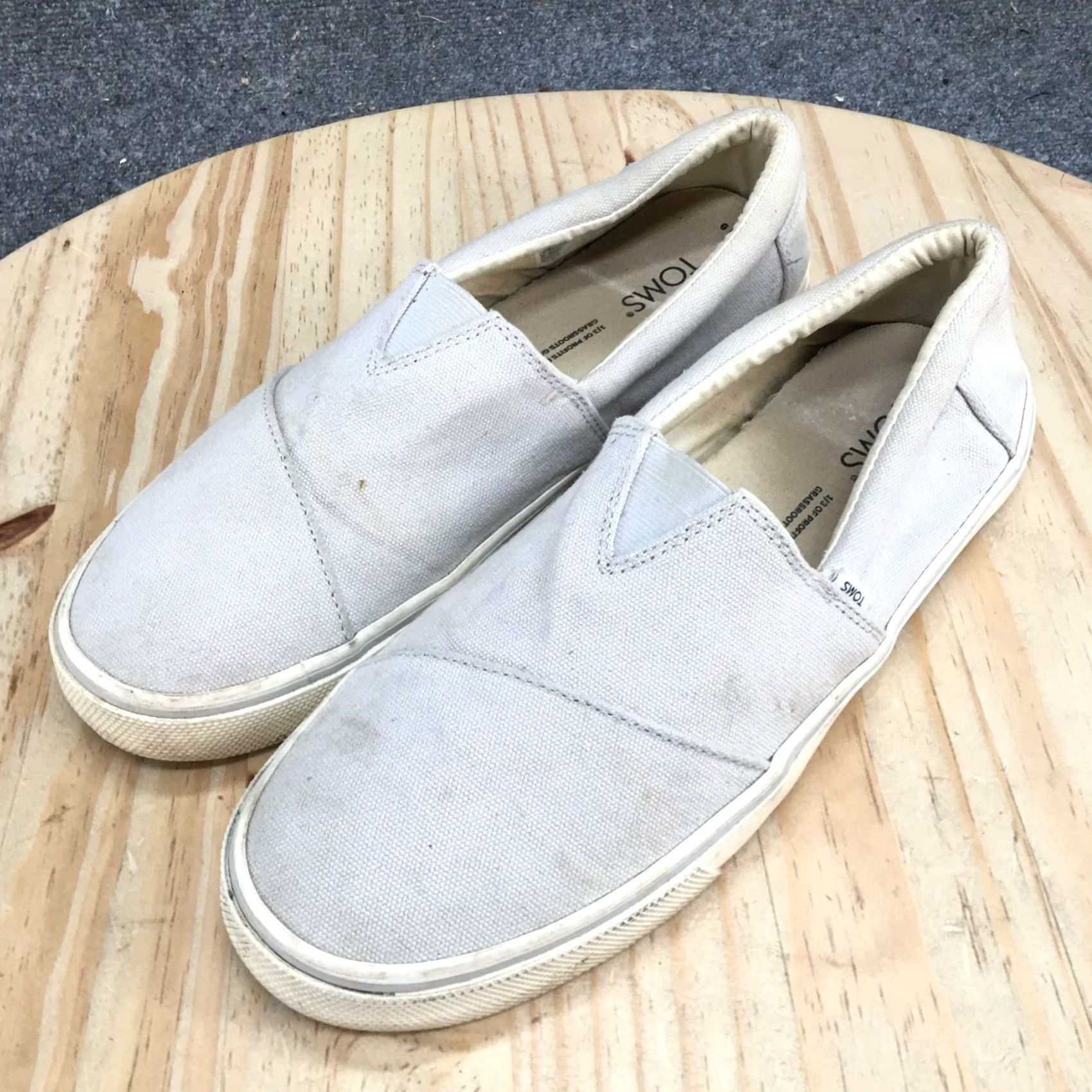 Toms TOMS Shoes Mens 9 Alpargata Fenix Casual Slip On Low Top Sneakers Gray Colorfully Minimalist Comfort Breathable Canvas Flat Footwear Mens Size US M / EU 48-50 / 2 - 3 Thumbnail