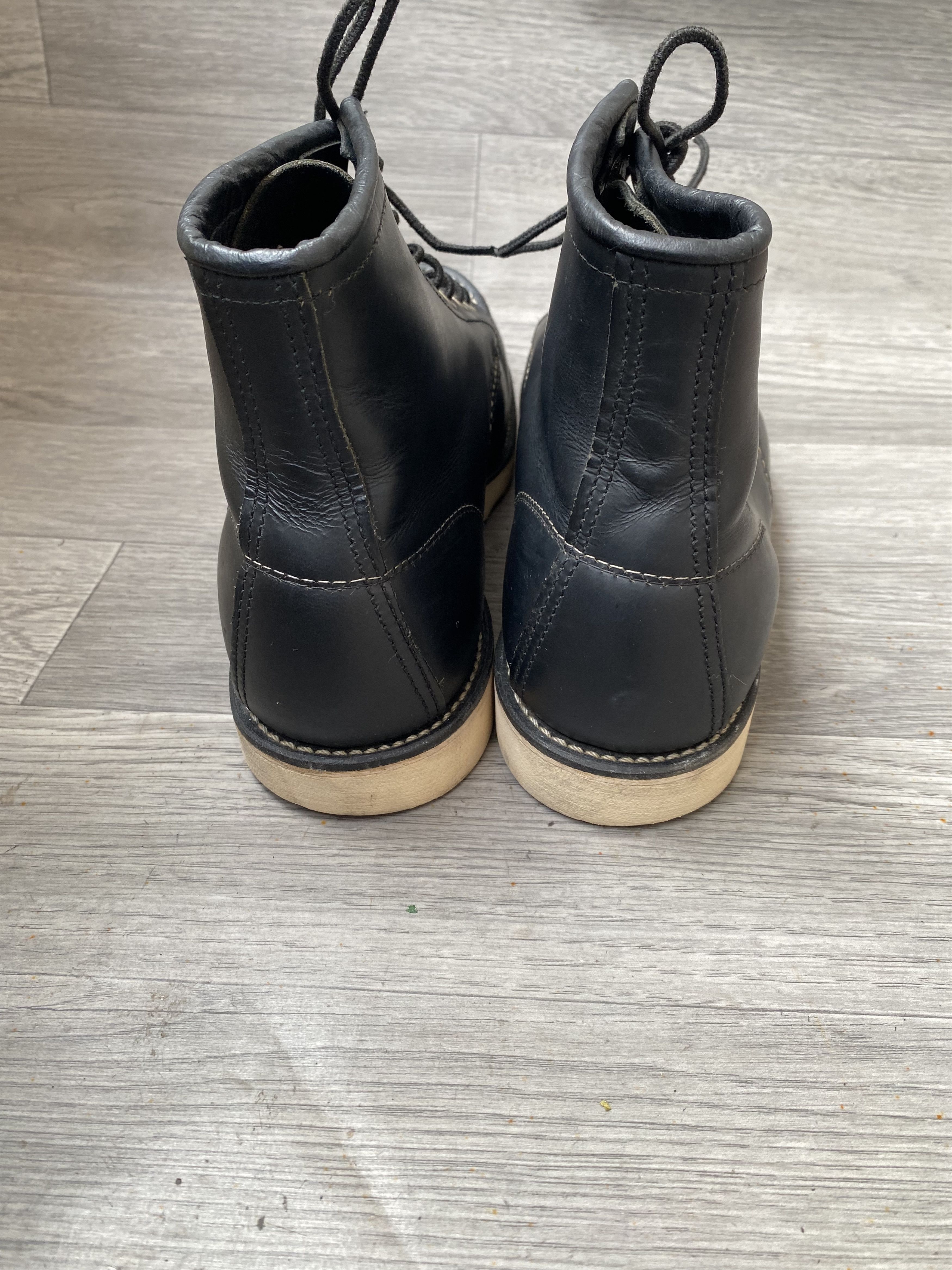 Red Wing Red wing moc-toe black leather boots us 8.5 Size US 8.5 / EU 41-42 - 6 Thumbnail
