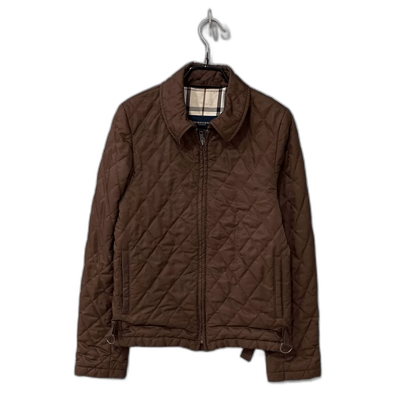 Burberry Brown Quilted Burberry Jacket for Women Size XS / US 0-2 / IT 36-38 - 1 Thumbnail