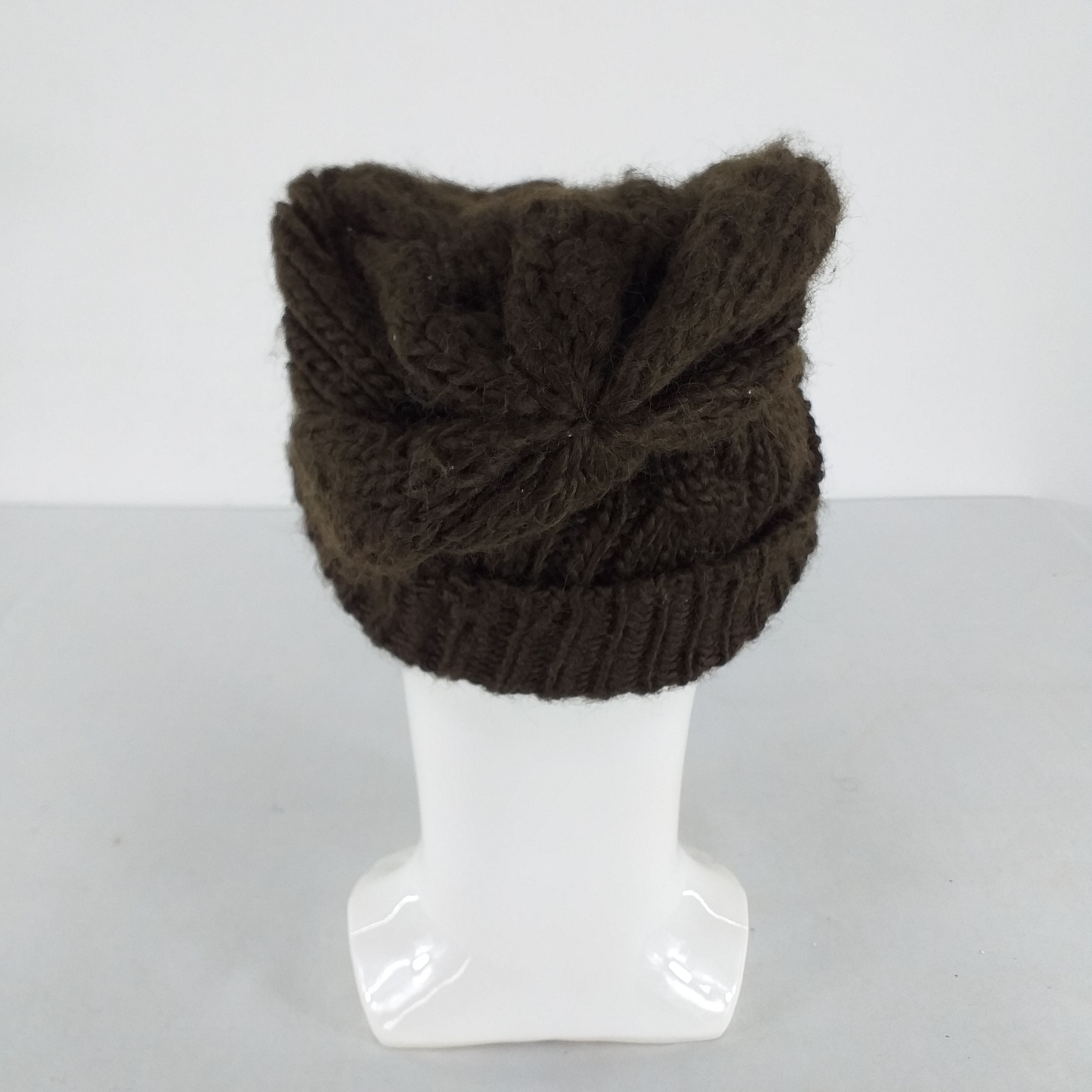 Japanese Brand Plain Snow Cap Hat Beanie -BN286 Size ONE SIZE - 3 Thumbnail
