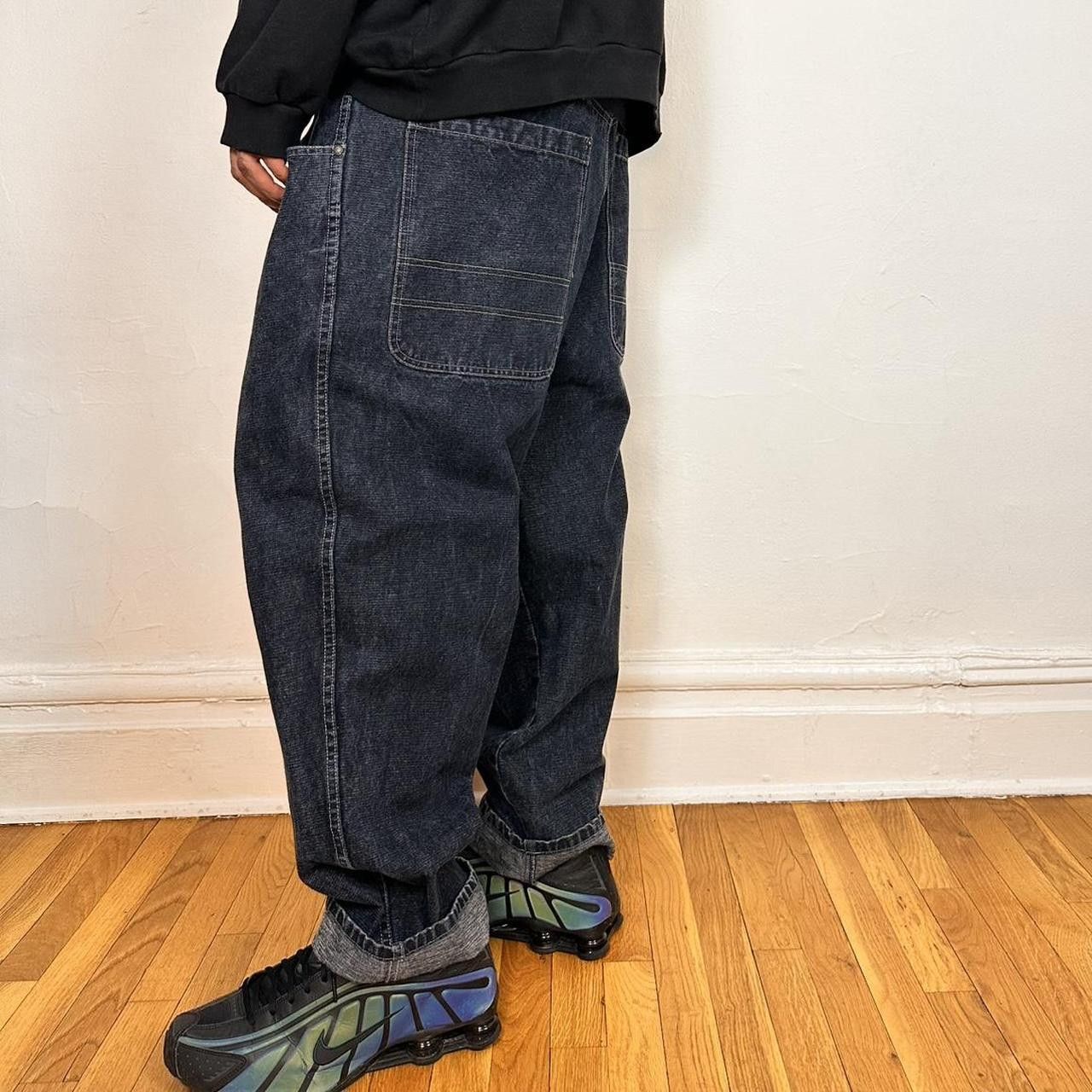 Vintage Vintage Paco Y2K Blue Baggy Skater Jeans size 44" Size US 44 / EU 60 - 2 Thumbnail