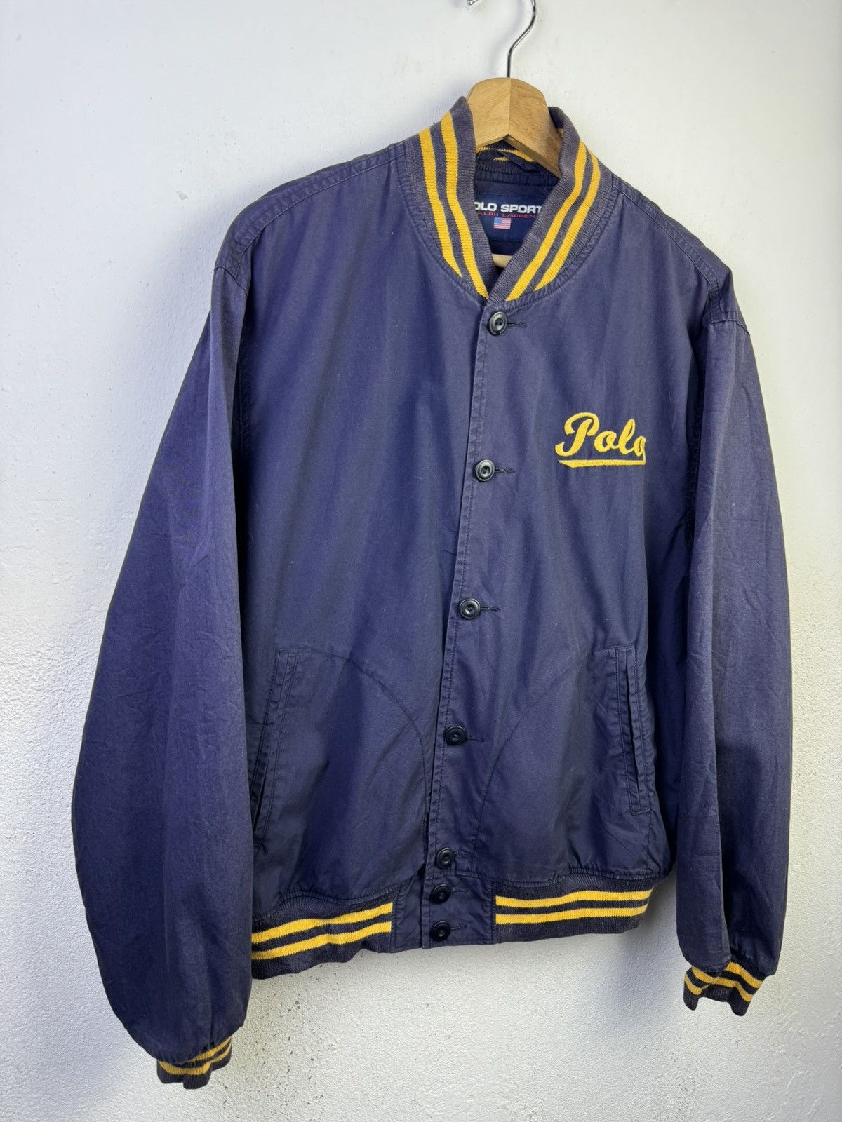 Polo Ralph Lauren Vintage 90s Polo Sport Ralph Lauren Bomber Jacket Size US L / EU 52-54 / 3 - 2 Thumbnail