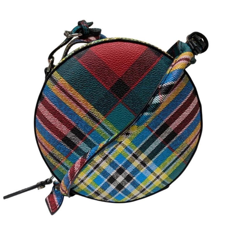Vivienne Westwood Vivienne Westwood size os Multicolored checkered round bag Size ONE SIZE - 1 Thumbnail