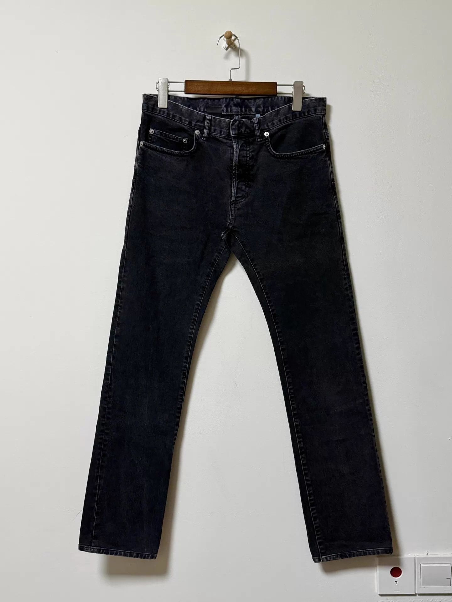 Dior × Hedi Slimane × Kris Van Assche Dior homme black skinny