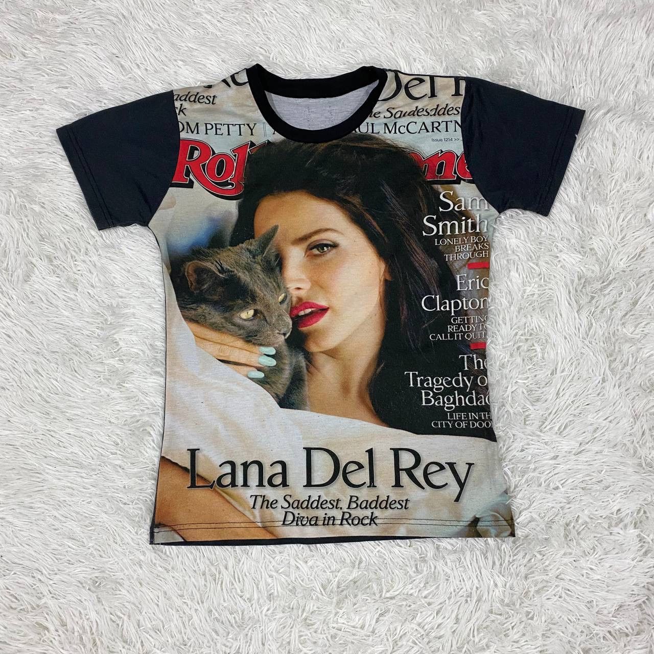 Band Tees Fullprint lana del rey band fullprint rolling stones Size US M / EU 48-50 / 2 - 1 Thumbnail