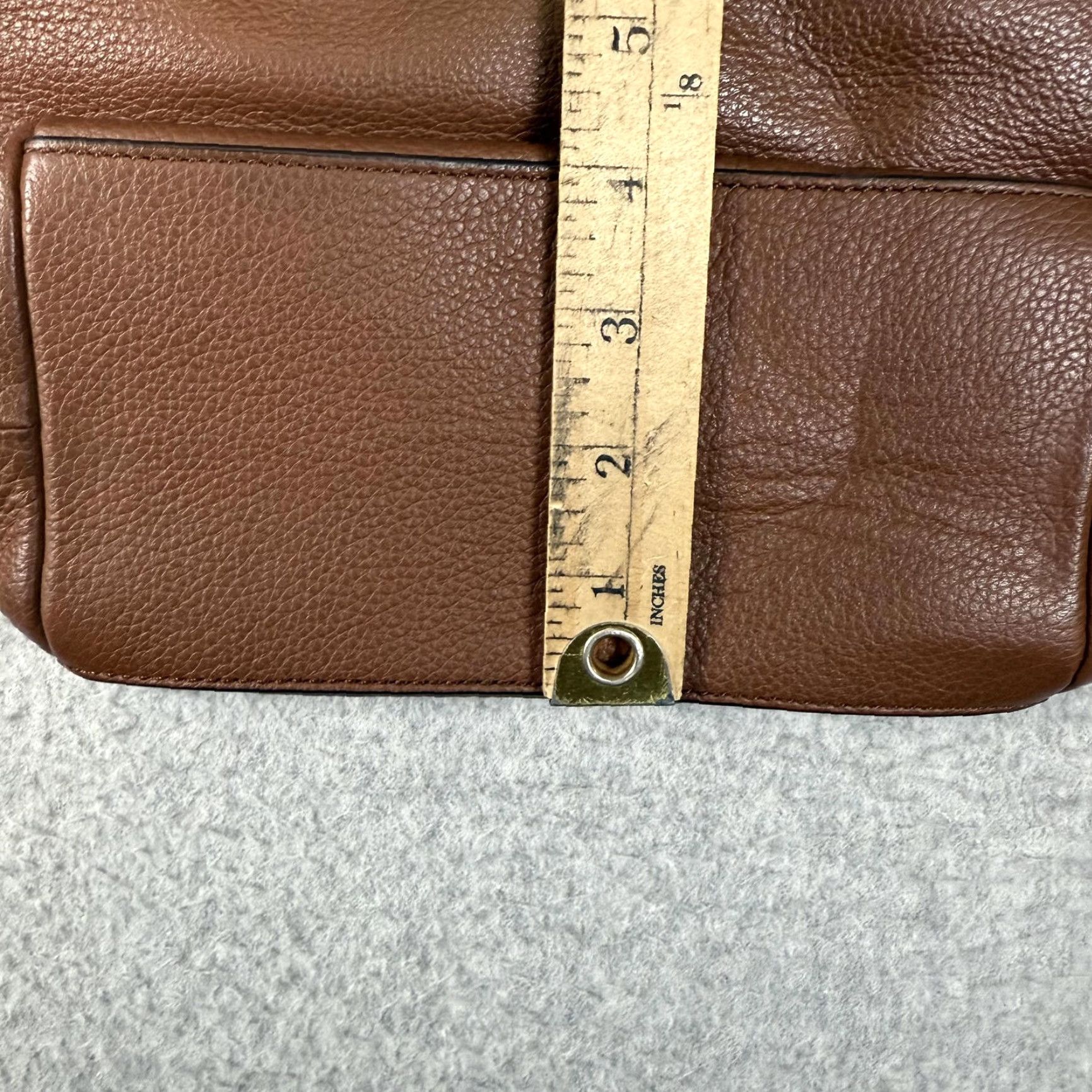 Fossil Fossil Patchwork Leather Small Shopper Bag Tote ZB6702995 68 Women One size Brown Leather Shoulder Bag Gift/Shopper Womens Size ONE SIZE - 6 Thumbnail