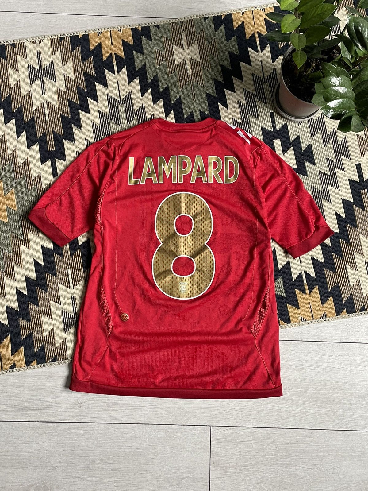 Vintage Vintage Umbro England Lampard 8 Jersey Size US S / EU 44-46 / 1 - 1 Thumbnail