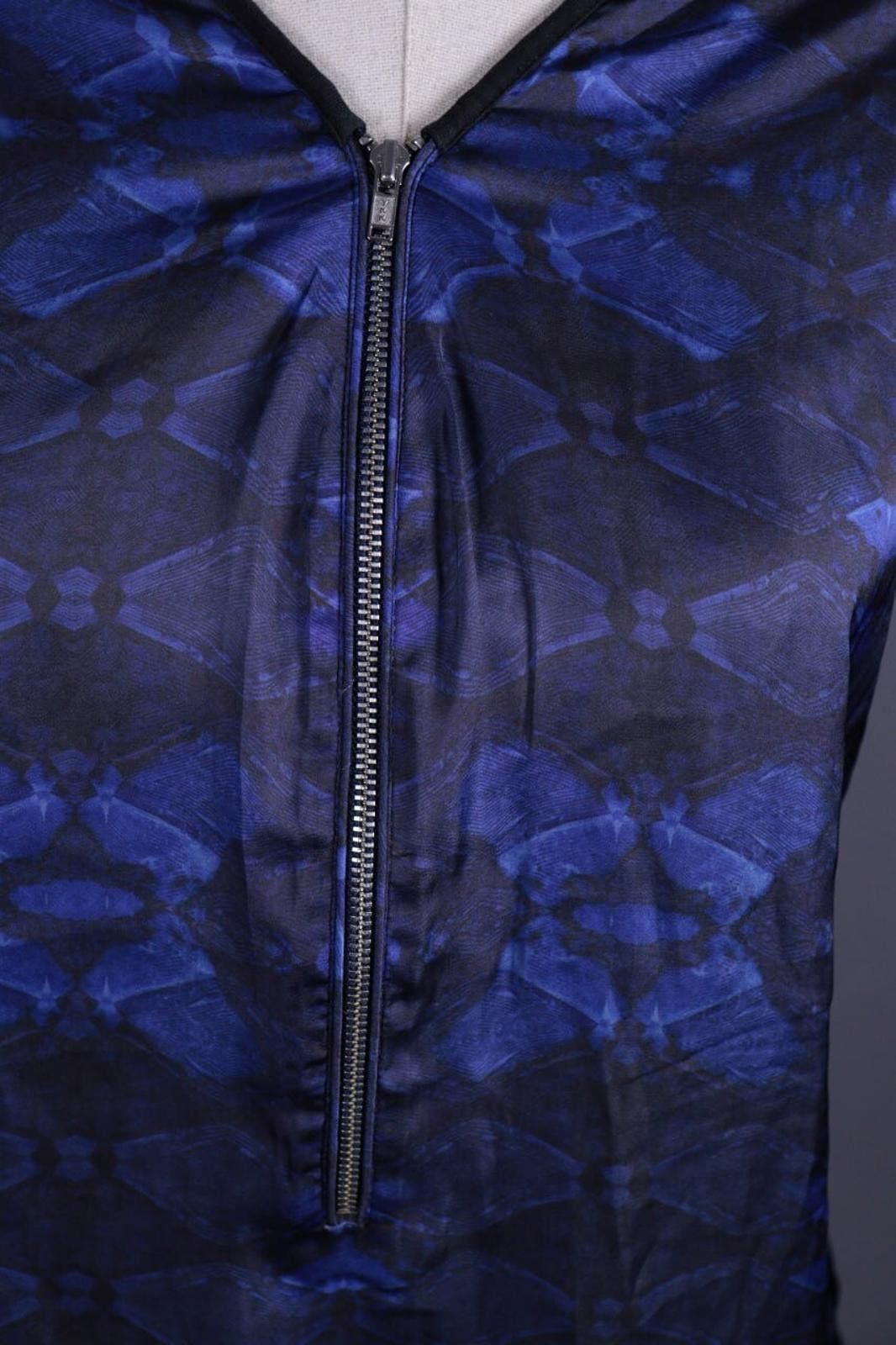 The Kooples The Kooples Abstract 1/4 Zip Short Sleeve Top T-Shirt Size S Size S / US 4 / IT 40 - 5 Thumbnail