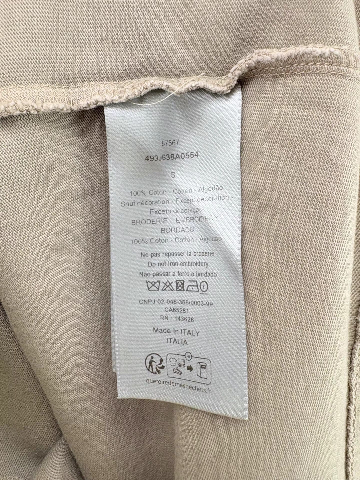 Dior DIOR × STONE ISLAND Embroidered Logo Short Sleeve K1 Size US S / EU 44-46 / 1 - 5 Thumbnail