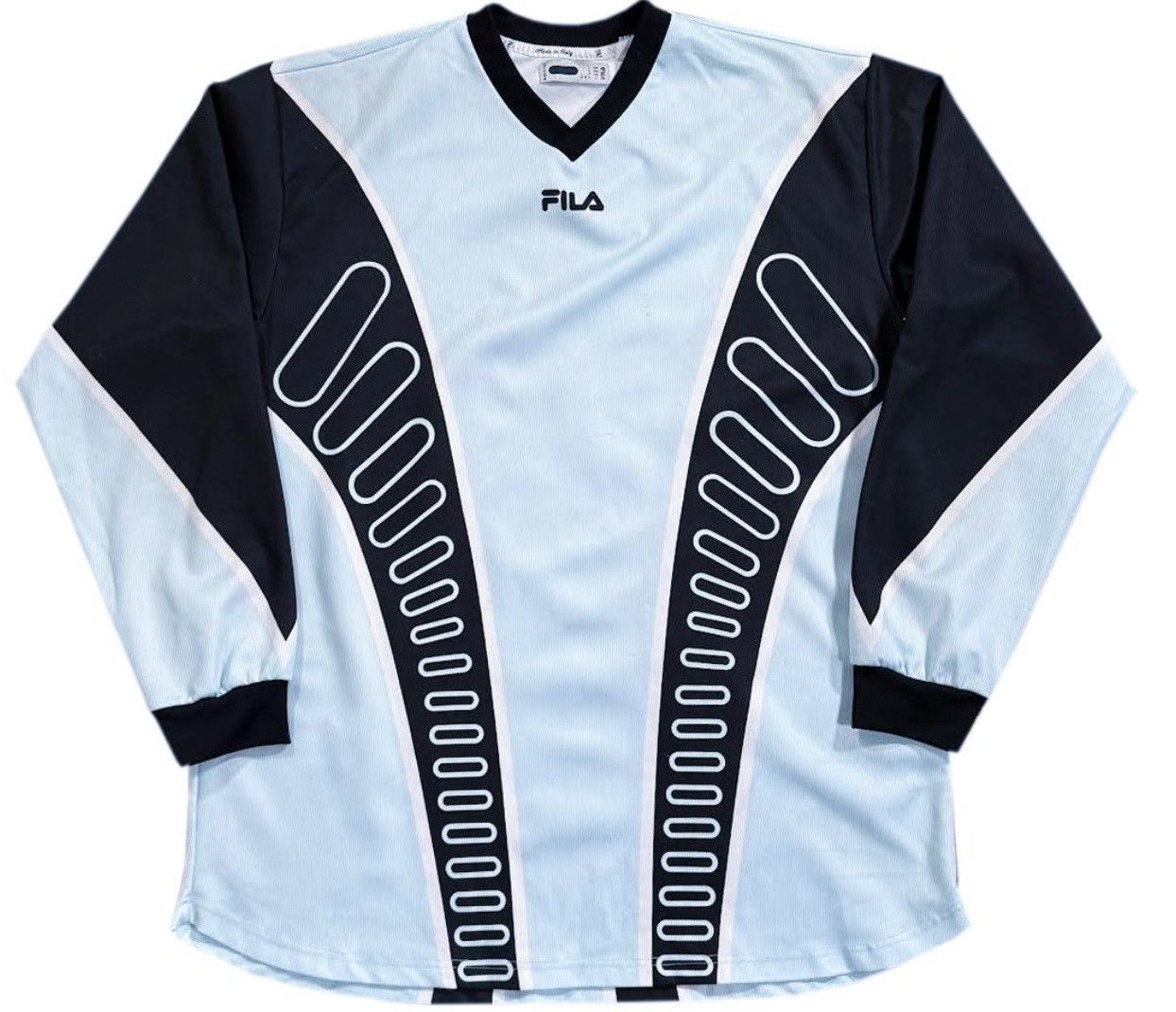 Fila Vintage Fila Goaltender Long Sleeve Jersey (Size L) Size US L / EU 52-54 / 3 - 1 Thumbnail