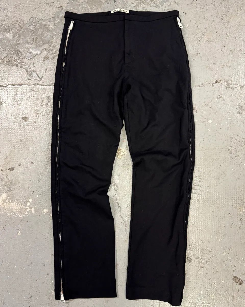 Acne Studios SS2017 Acne Studios Full Zips Black Cozy Pants Size US 30 / EU 46 - 2 Thumbnail