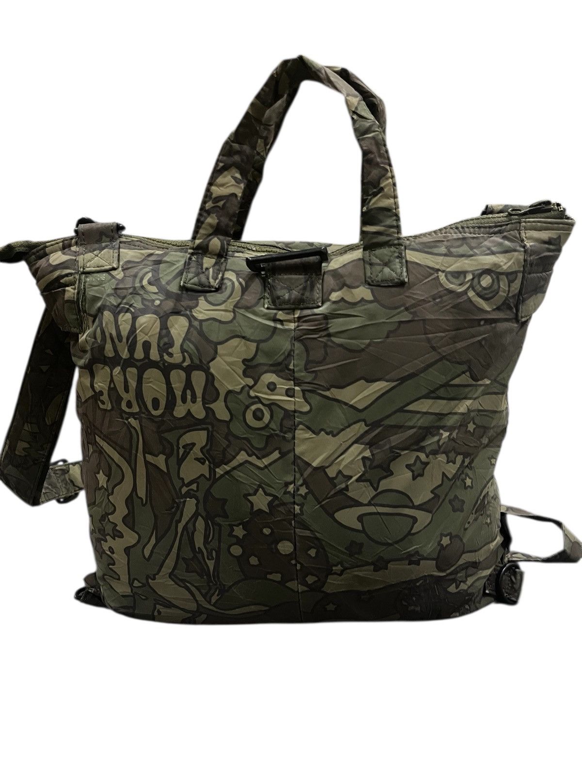 Hysteric Glamour HYSTERIC GLAMOUR CAMOUFLAGE GRAPHIC PATRERN 2WAY BACKPACK Size ONE SIZE - 3 Thumbnail
