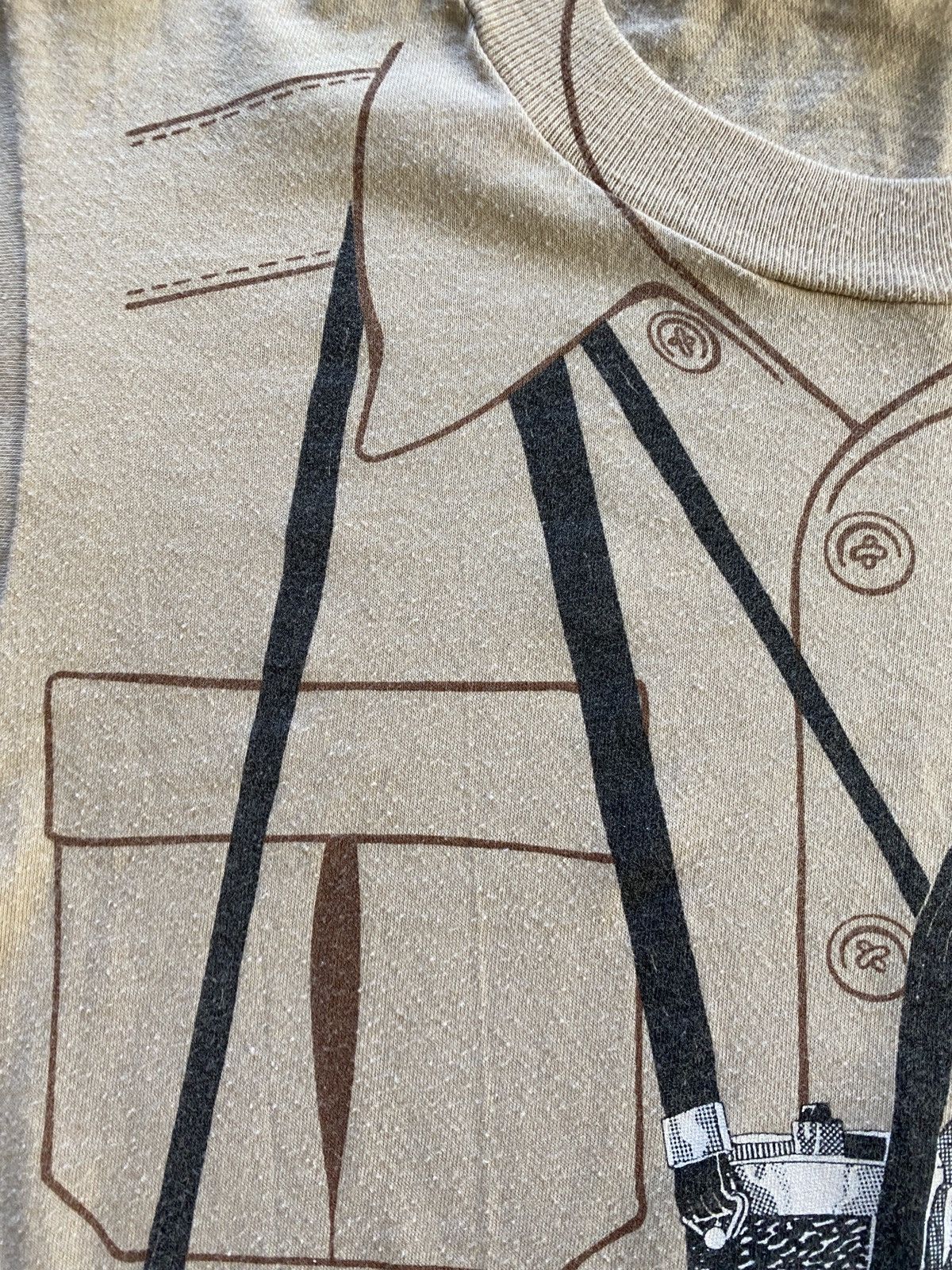 Vintage Vintage 1981 Genghiskhan Japan Camera Single Stitch Tee Size US XS / EU 42 / 0 - 4 Thumbnail
