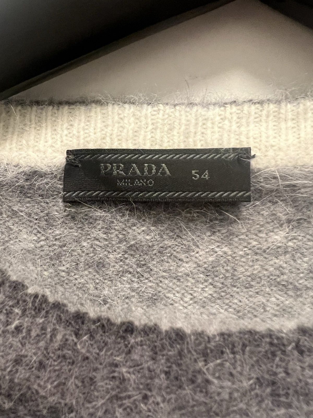 Prada Prada F/W 2017 Angora Mohair "Still Life" Sweater Size US L / EU 52-54 / 3 - 2 Thumbnail