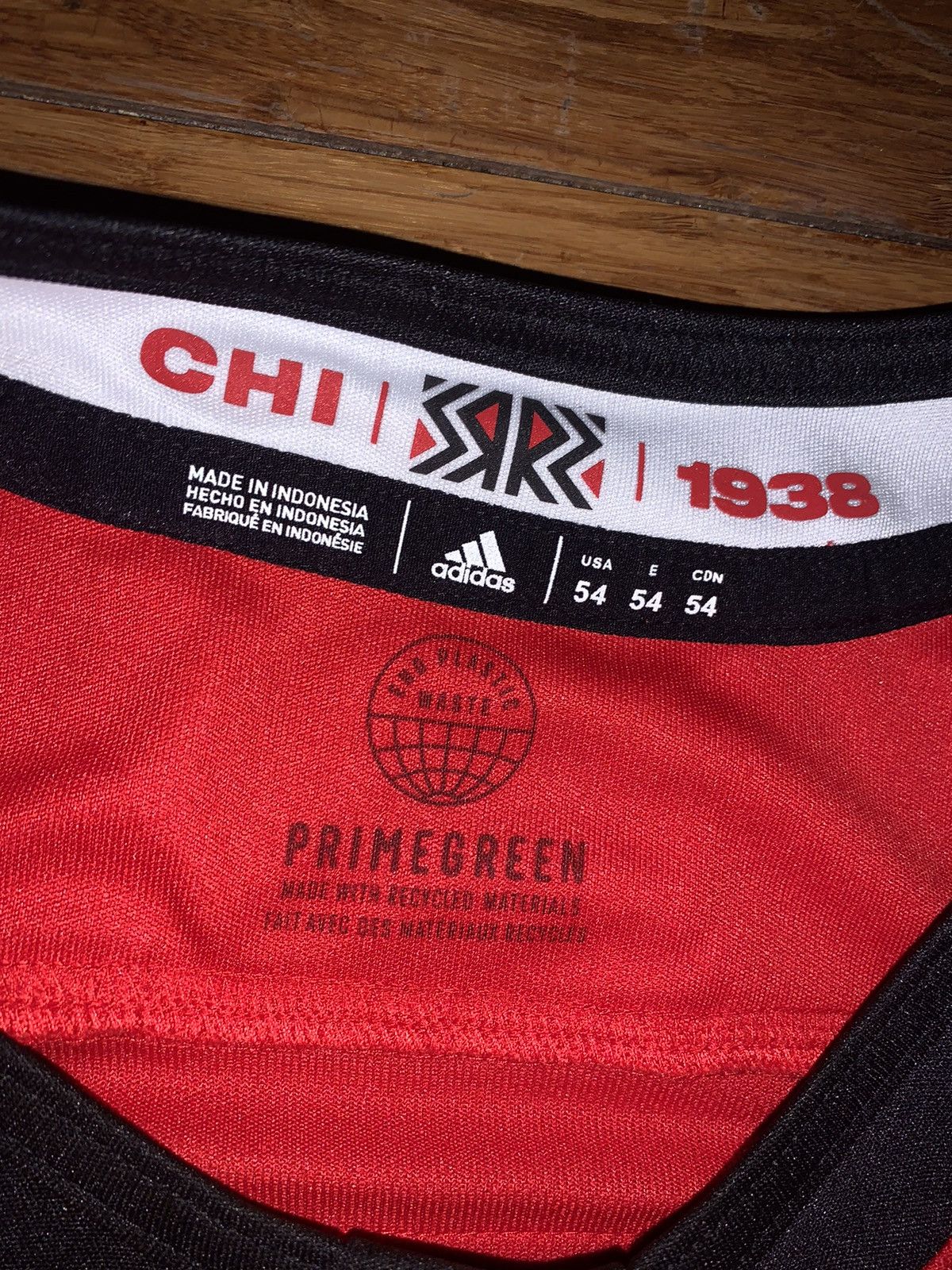 Adidas 2022 adidas chicago blackhawks dach jersey Size US L / EU 52-54 / 3 - 2 Thumbnail