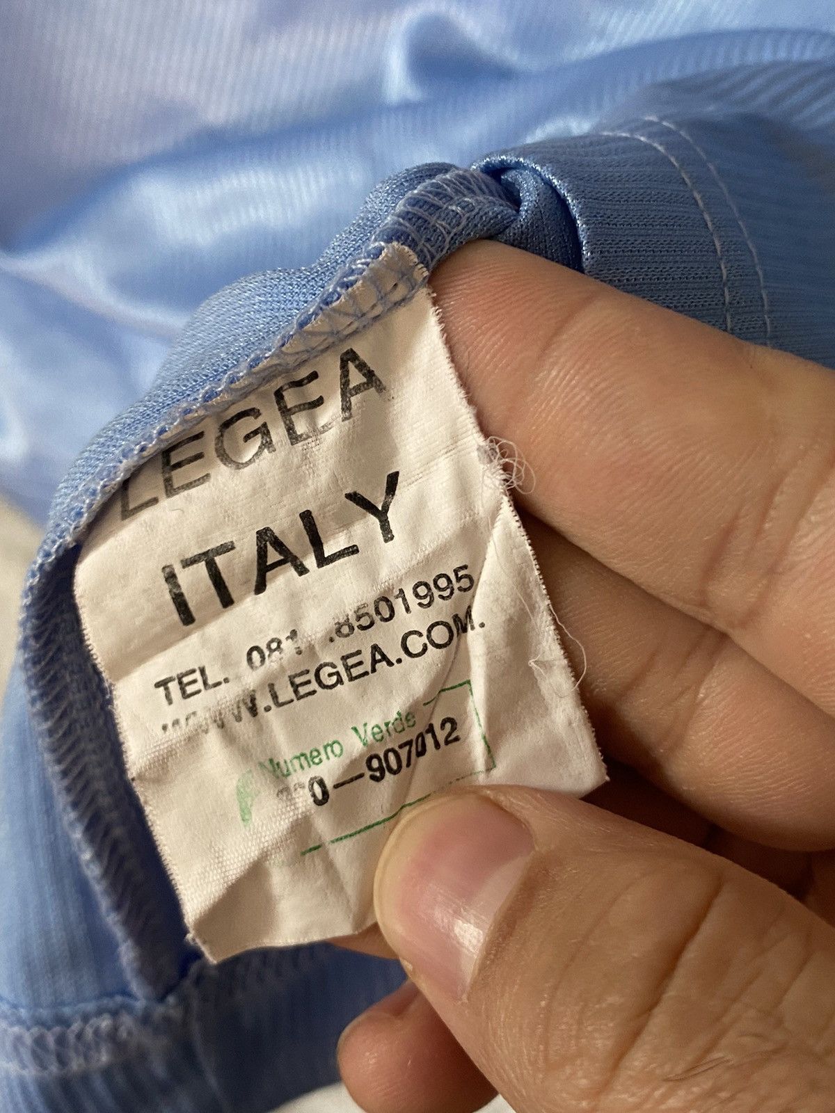 Vintage Vintage AlbinoLeffe Legea Soccer Lersey Long Sleeve Match Size US M / EU 48-50 / 2 - 5 Thumbnail