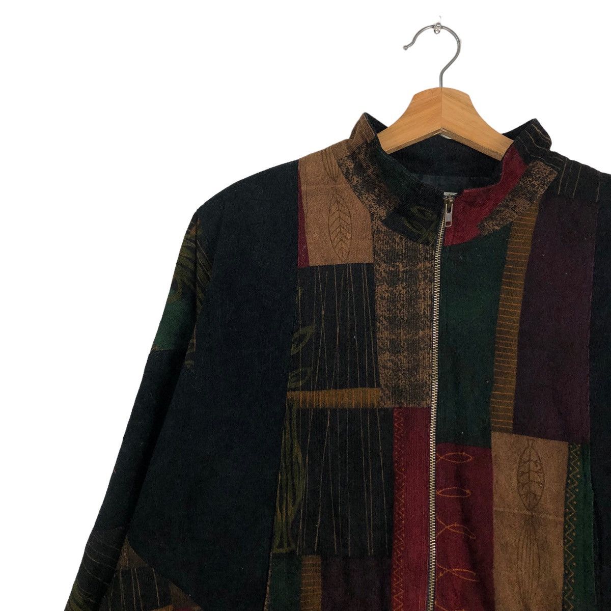 Japanese Brand 🔥Vintage Bomber Jacket Factio Japan Art Patch Work Design Size US M / EU 48-50 / 2 - 7 Thumbnail