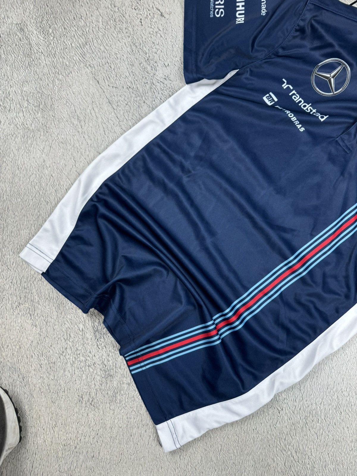 Formula 1 Williams Martini Racing Hackett Mercedes Team F-1 Blokcore Size US XS / EU 42 / 0 - 4 Thumbnail
