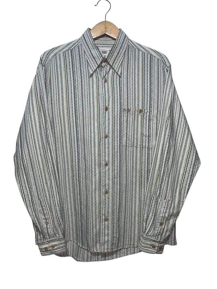 Missoni Vintage Missoni zig zag pattern button down shirt Size US L / EU 52-54 / 3 - 1 Thumbnail