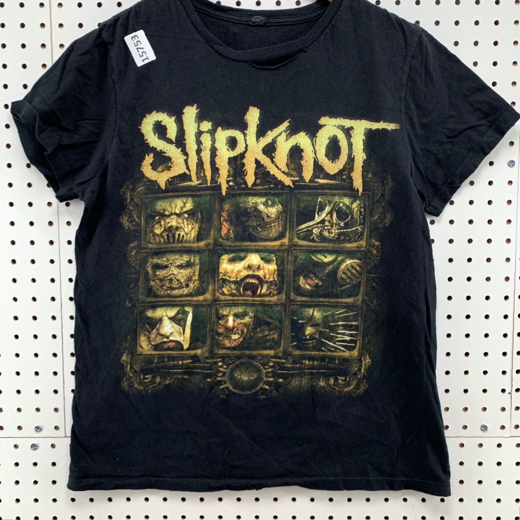 Gildan Slipknot Shirt Summer Tour 2016 Double Sided Concert Black Medium Mens TEE Size US M / EU 48-50 / 2 - 3 Thumbnail