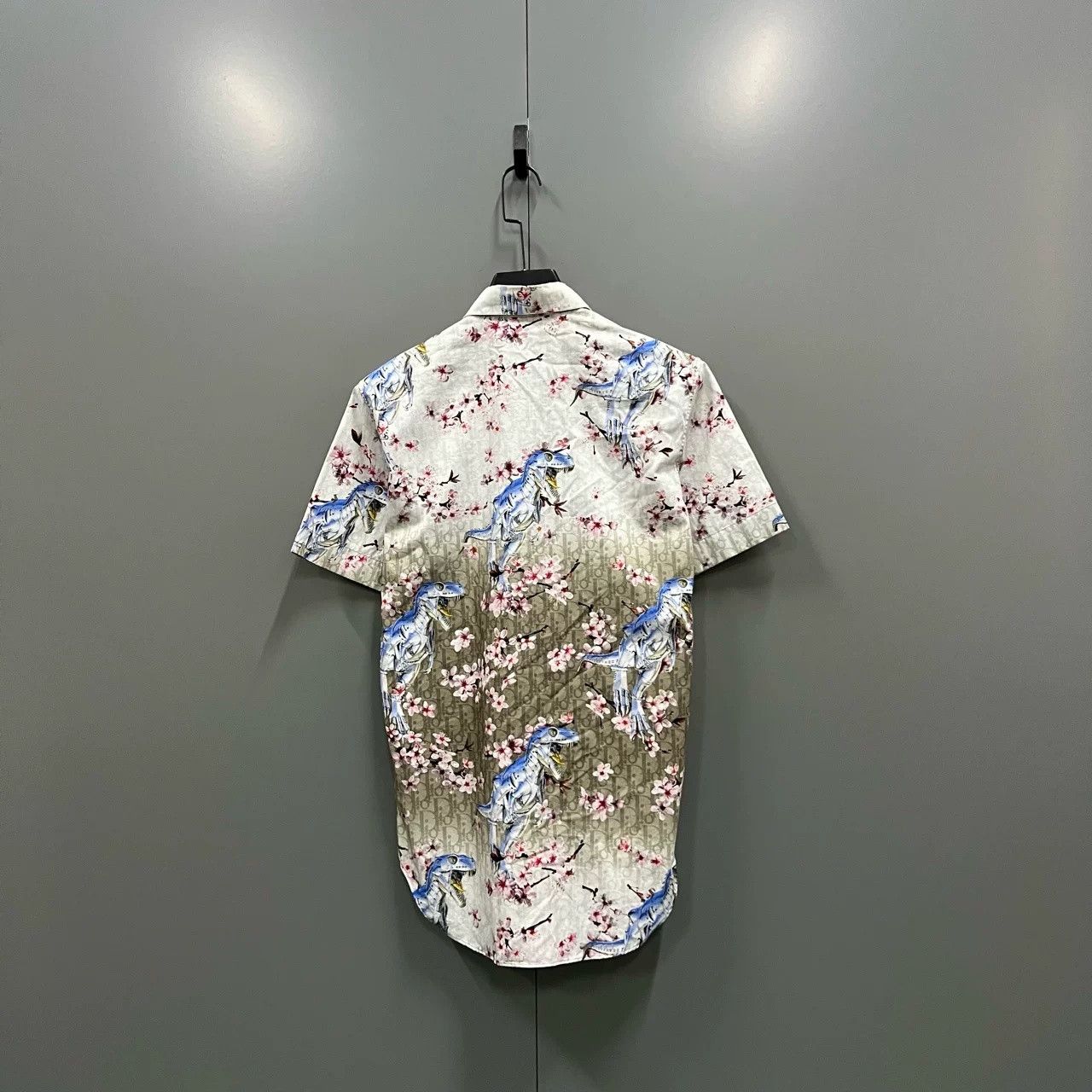 Dior Dior Sorayama Cherry Blossom T-Rex Shirt Size US M / EU 48-50 / 2 - 2 Thumbnail