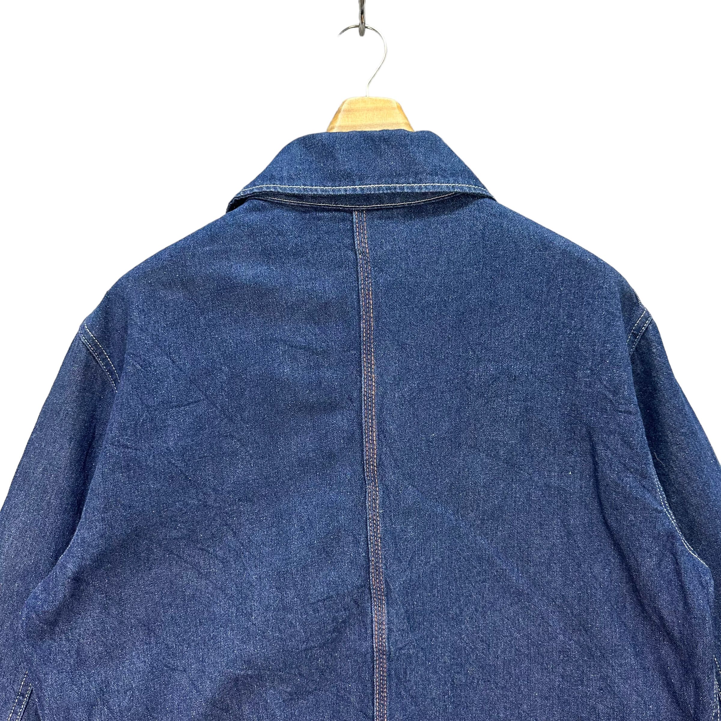 Chums CHUMS DENIM WORK CHORE JACKET #7693-165 Size US L / EU 52-54 / 3 - 11 Thumbnail