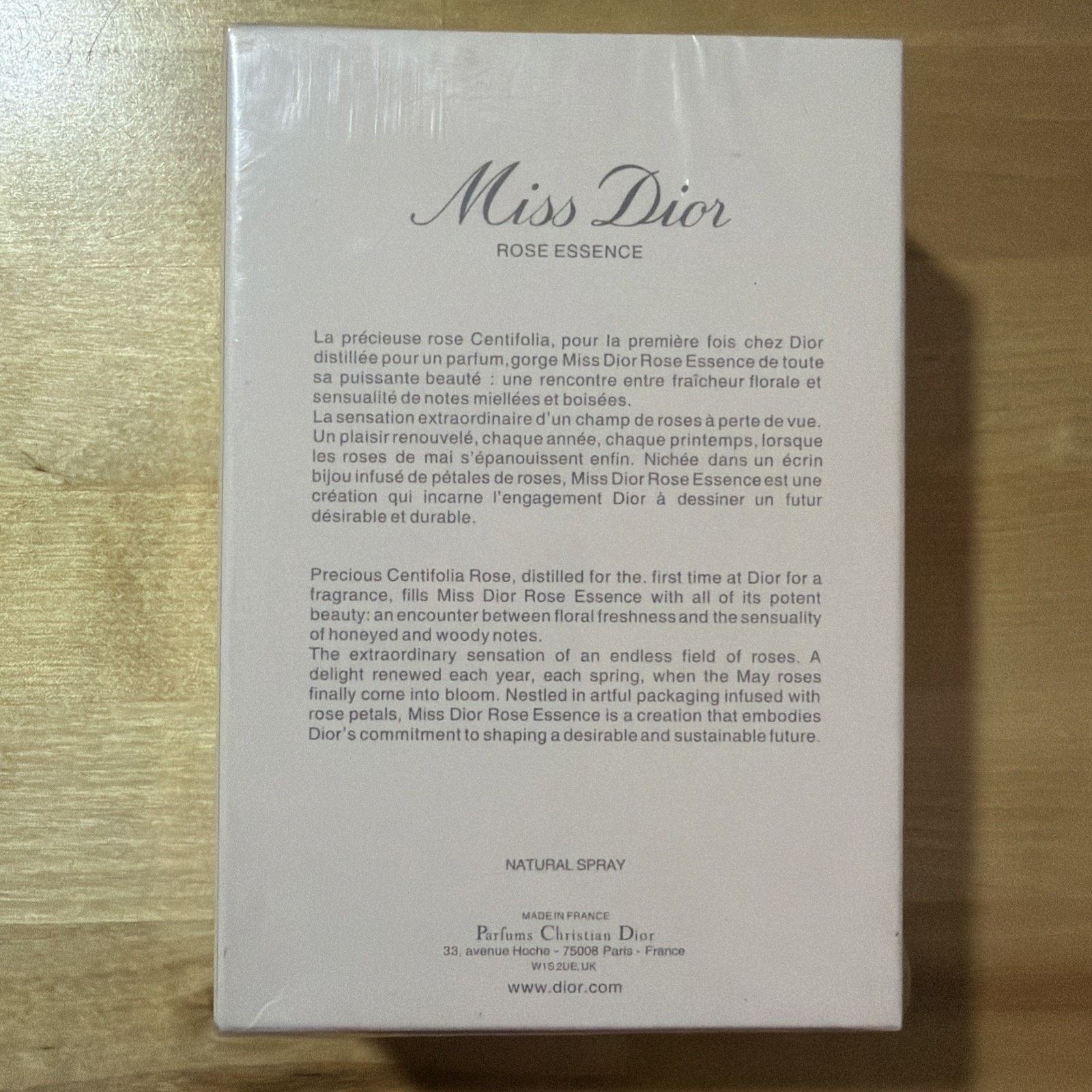 Dior Christian Dior MISS DIOR ROSE ESSENCE 3.4oz Spray NEW-SEALED Size ONE SIZE - 2 Thumbnail