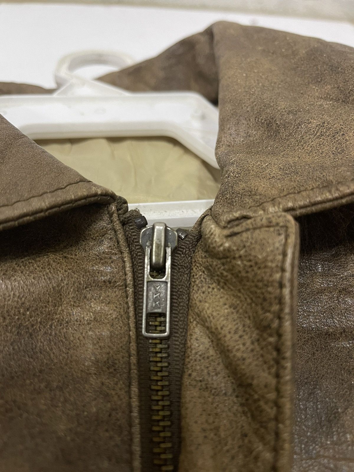Japanese Brand Unbrand Genuine Leather Jacket Size US L / EU 52-54 / 3 - 7 Thumbnail