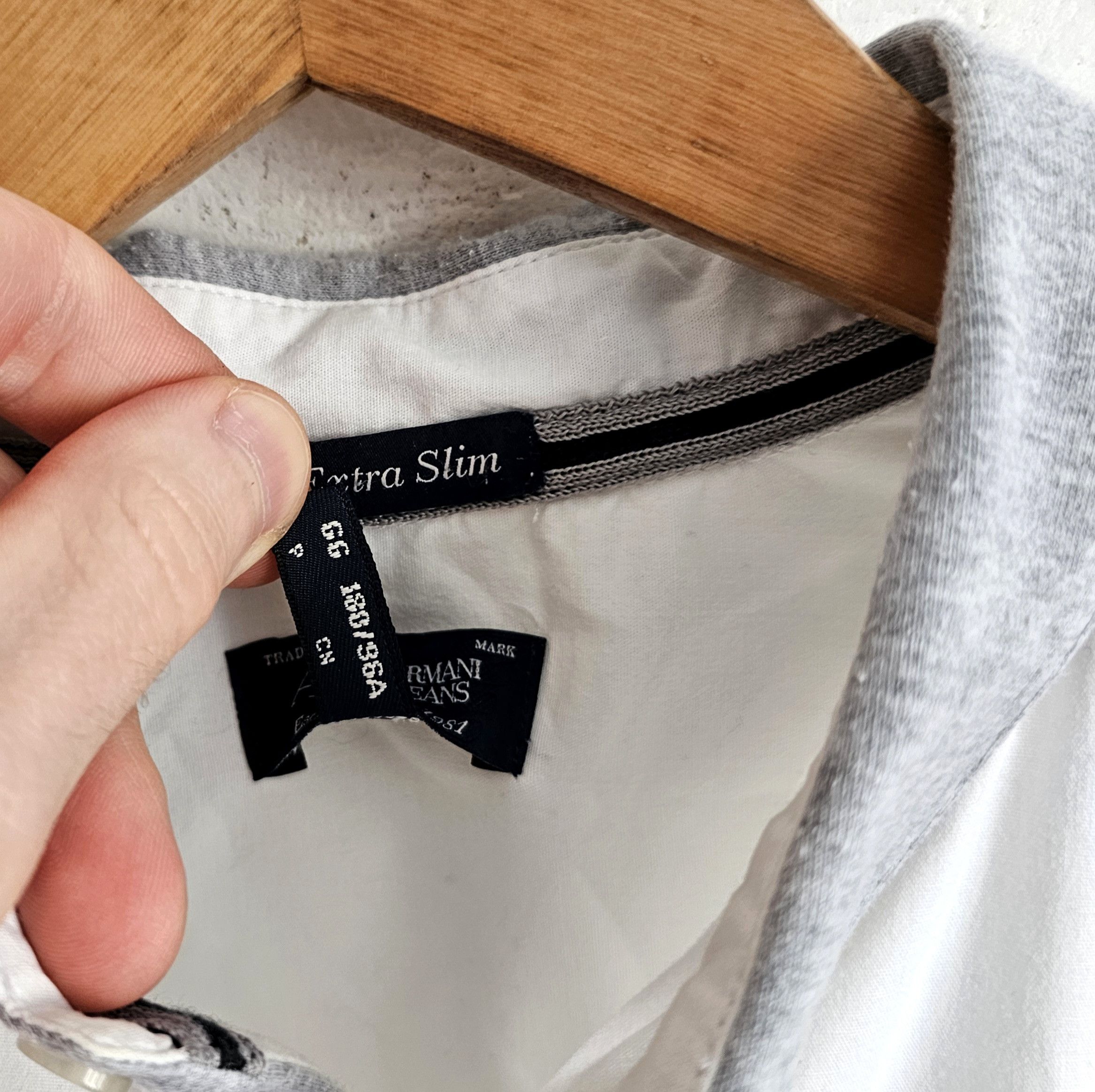 Armani Armani vintage shirt Size US XL / EU 56 / 4 - 7 Thumbnail