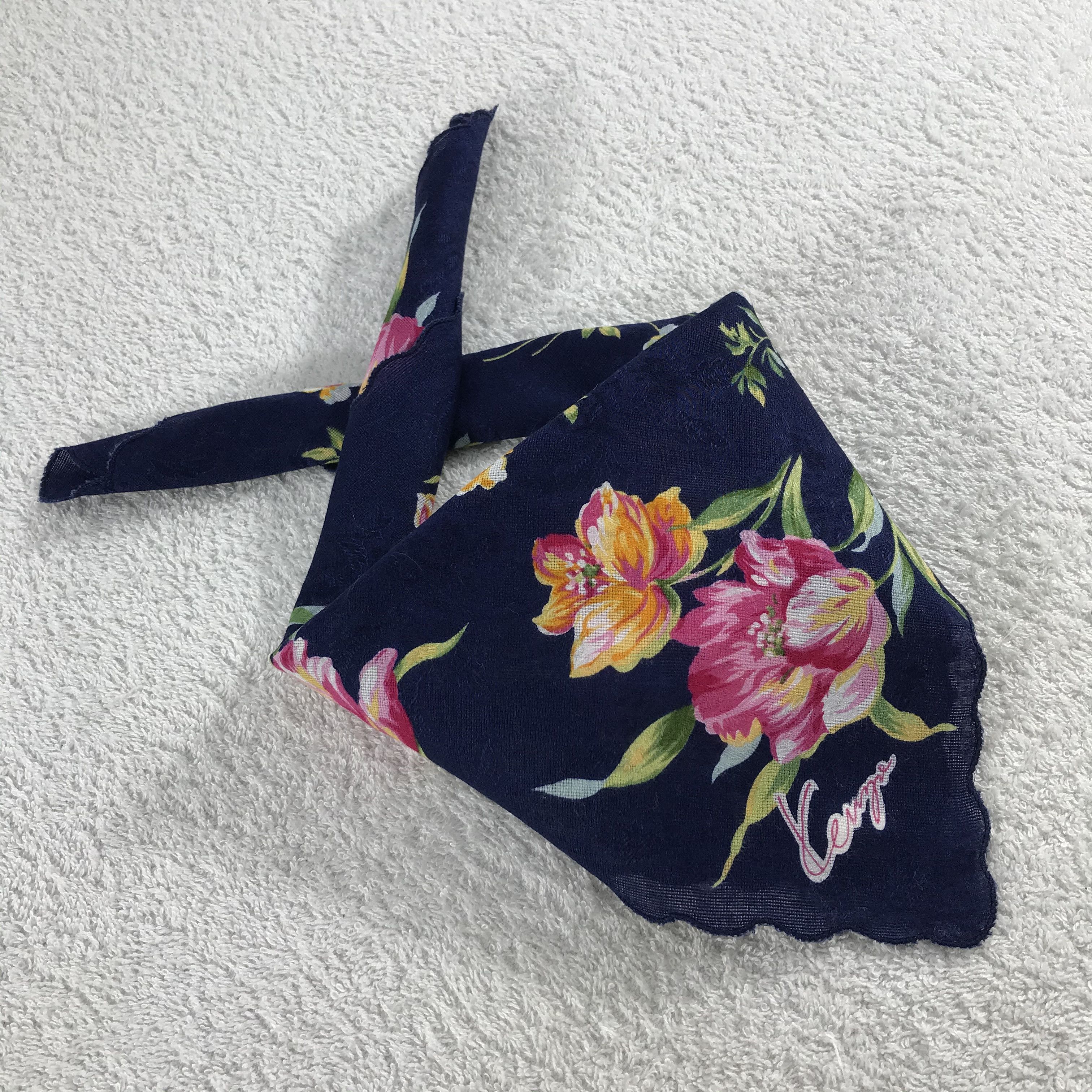 Kenzo × Vintage Kenzo Bandana / Handkerchief / Neckerchief - S281 Size ONE SIZE - 4 Thumbnail