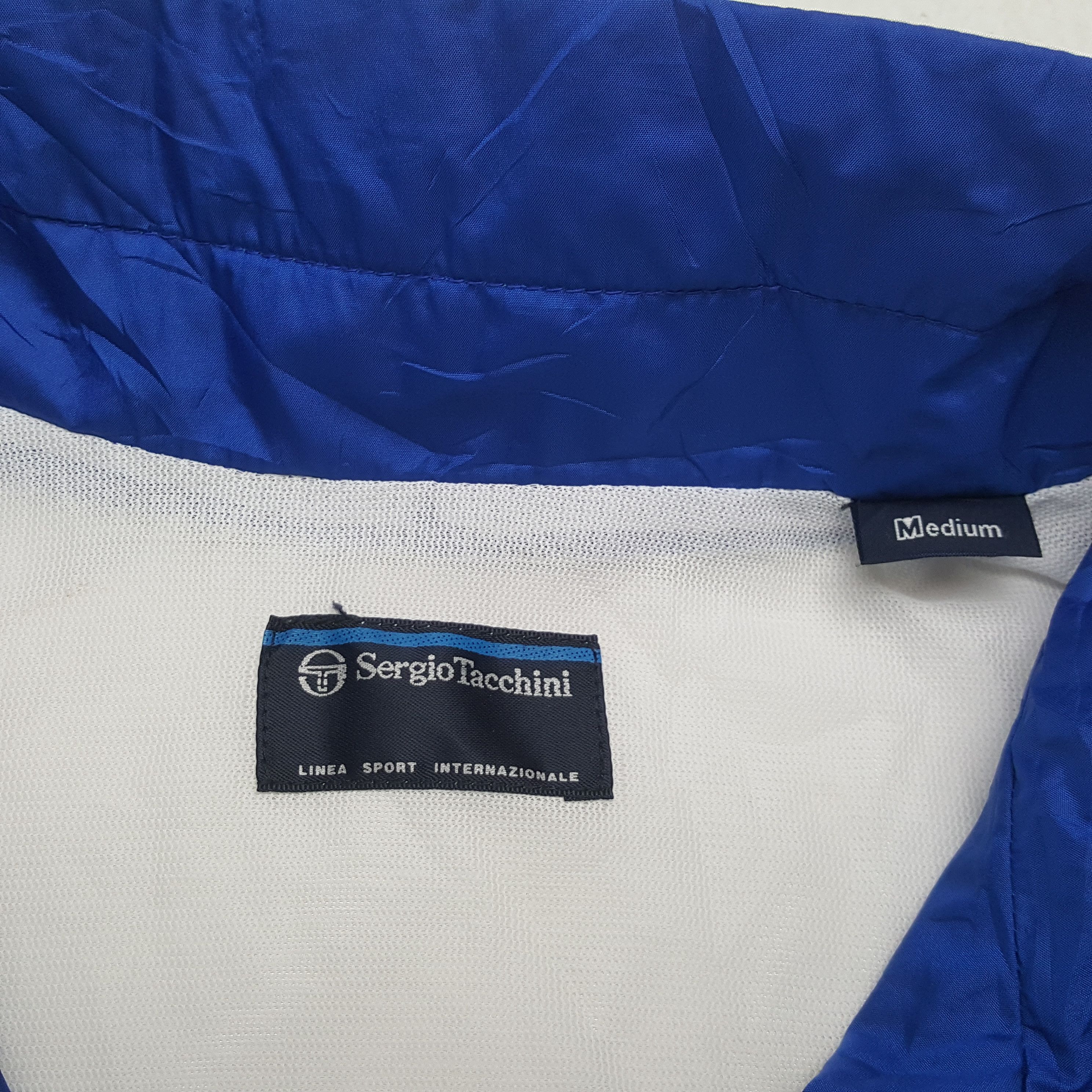 Sergio Tacchini Vintage Sergio Tacchini Tennis Sportswear Style Jacket RR27 Size US L / EU 52-54 / 3 - 7 Thumbnail