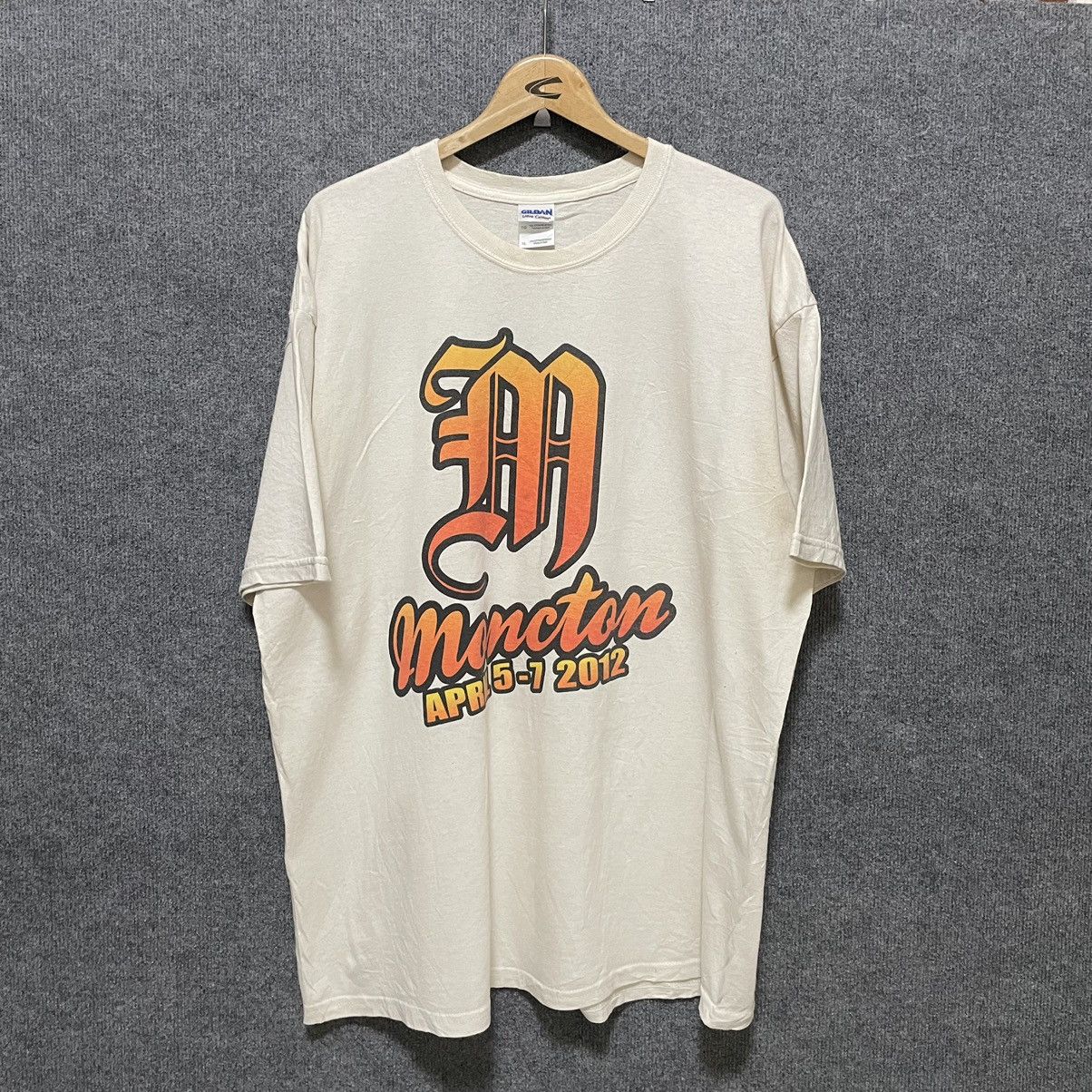 Vintage 2012 38th Annual Moncton Radical Speed Sport Racing Tee Size US XL / EU 56 / 4 - 4 Thumbnail