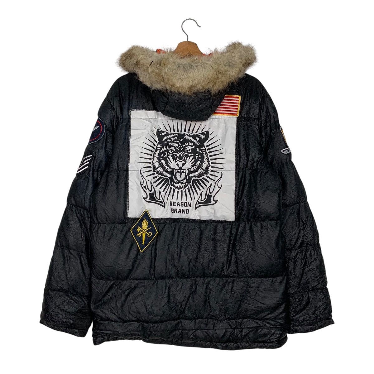Other Reason Hooded Puffer Jacket Size US M / EU 48-50 / 2 - 7 Thumbnail